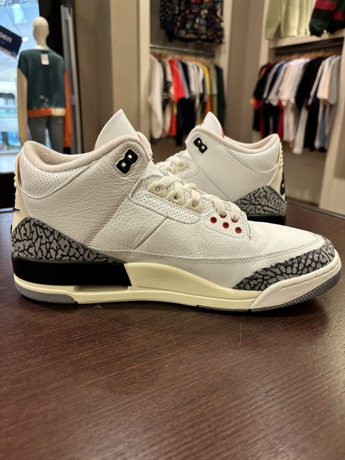 Jordan Brand Jordan retro 3 white cement reimagined Size US 11.5 / EU 44-45 - 4 Thumbnail