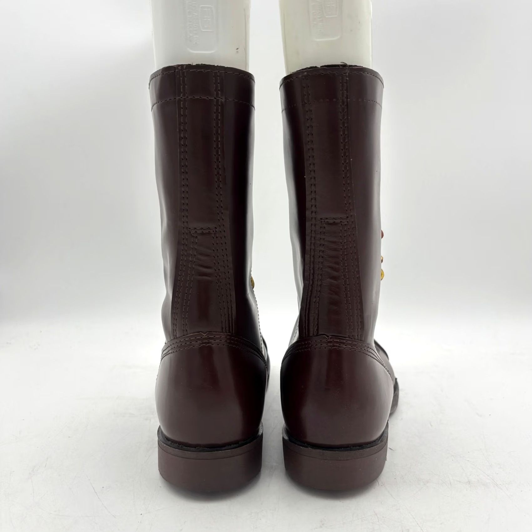 Vintage VINTAGE Corcoran Jump Boots Brown 10" Men’s 13 D Combat Leather Shoes Mens Size US 13 / EU 46 - 4 Thumbnail