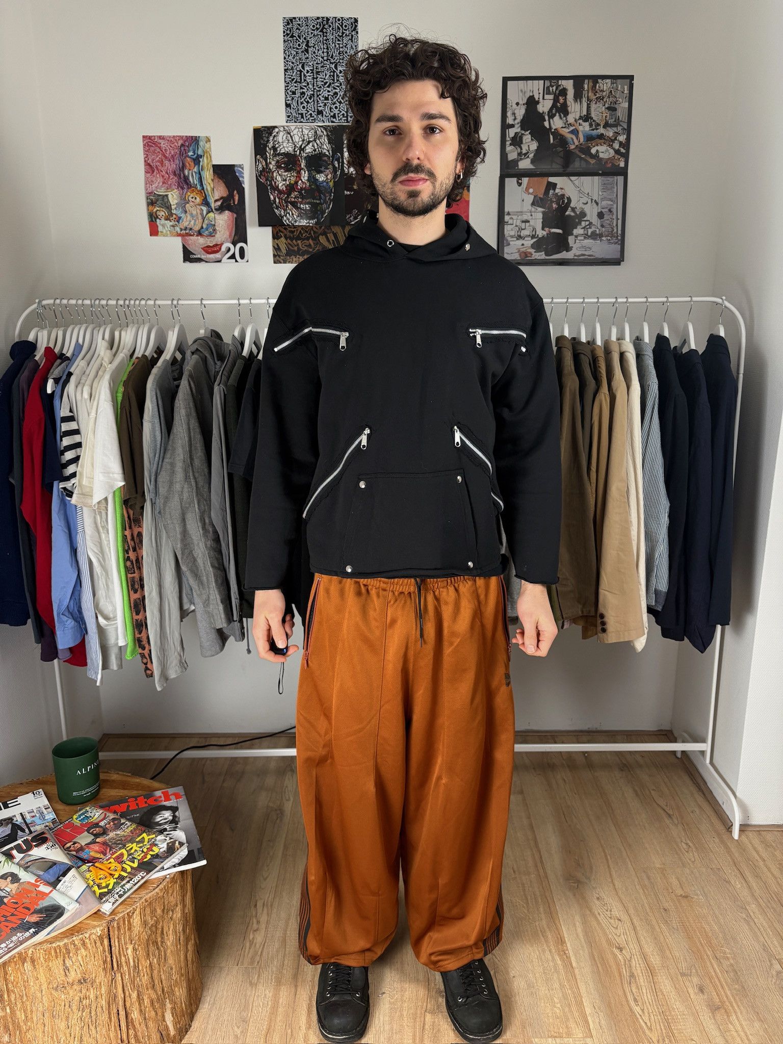 Japanese Brand MM: Option Japanese Avant Garde Jacket Black Size US M / EU 48-50 / 2 - 2 Thumbnail