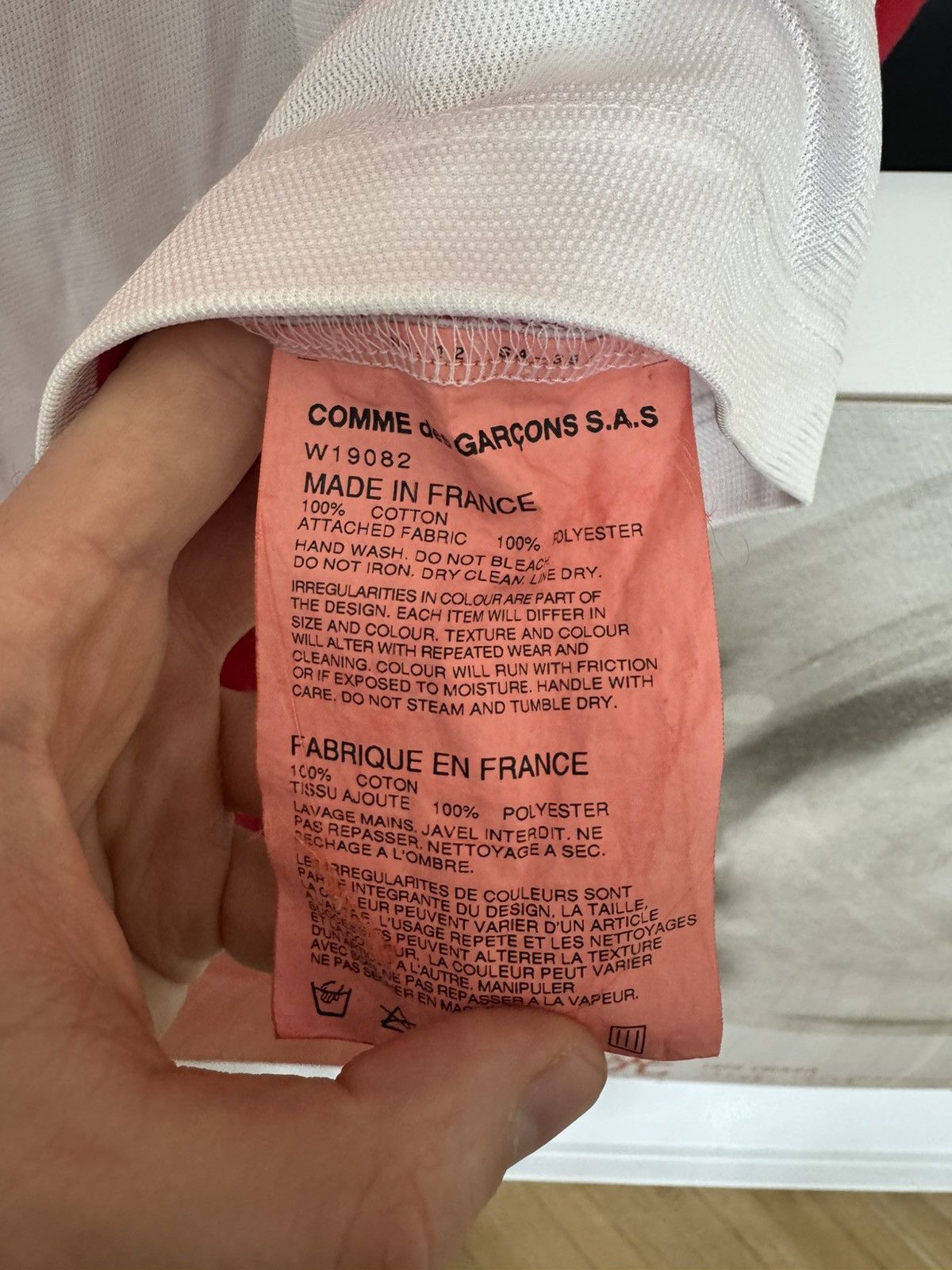 Comme des Garcons SHIRT Comme des Garcons Shirt CDG Tee Japanese Rare Stripes Rare Size US M / EU 48-50 / 2 - 4 Thumbnail