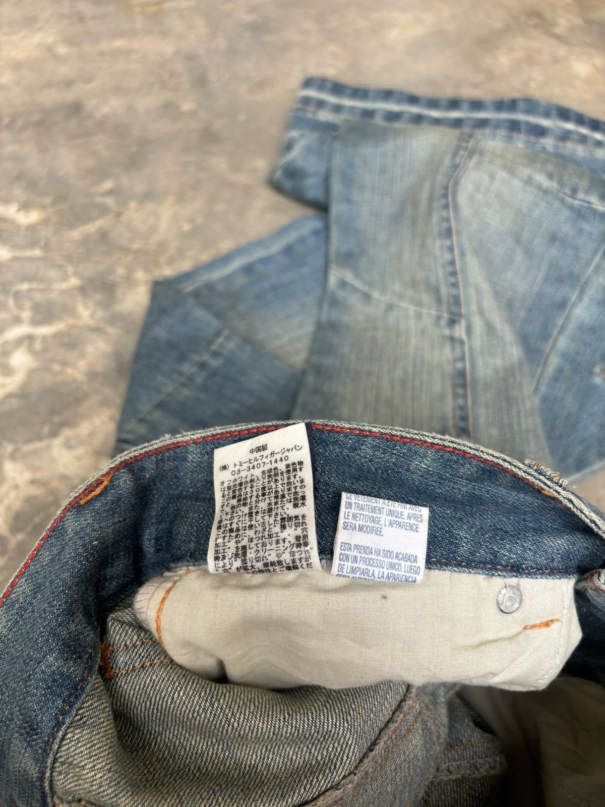 Hysteric Glamour × Japanese Brand × Tommy Hilfiger Boocut Tommy Jeans Unisex Ifsixwaenine Lgb Style Size US 31 - 11 Thumbnail