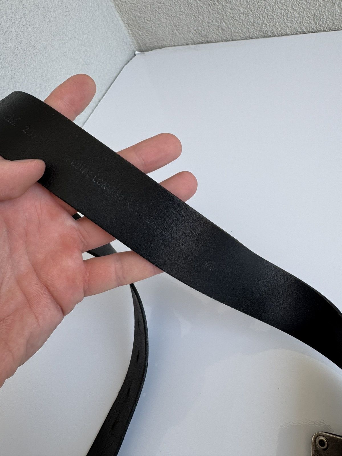 Calvin Klein Calvin Klein Jeans Leather Belt Vintage Size ONE SIZE - 5 Thumbnail