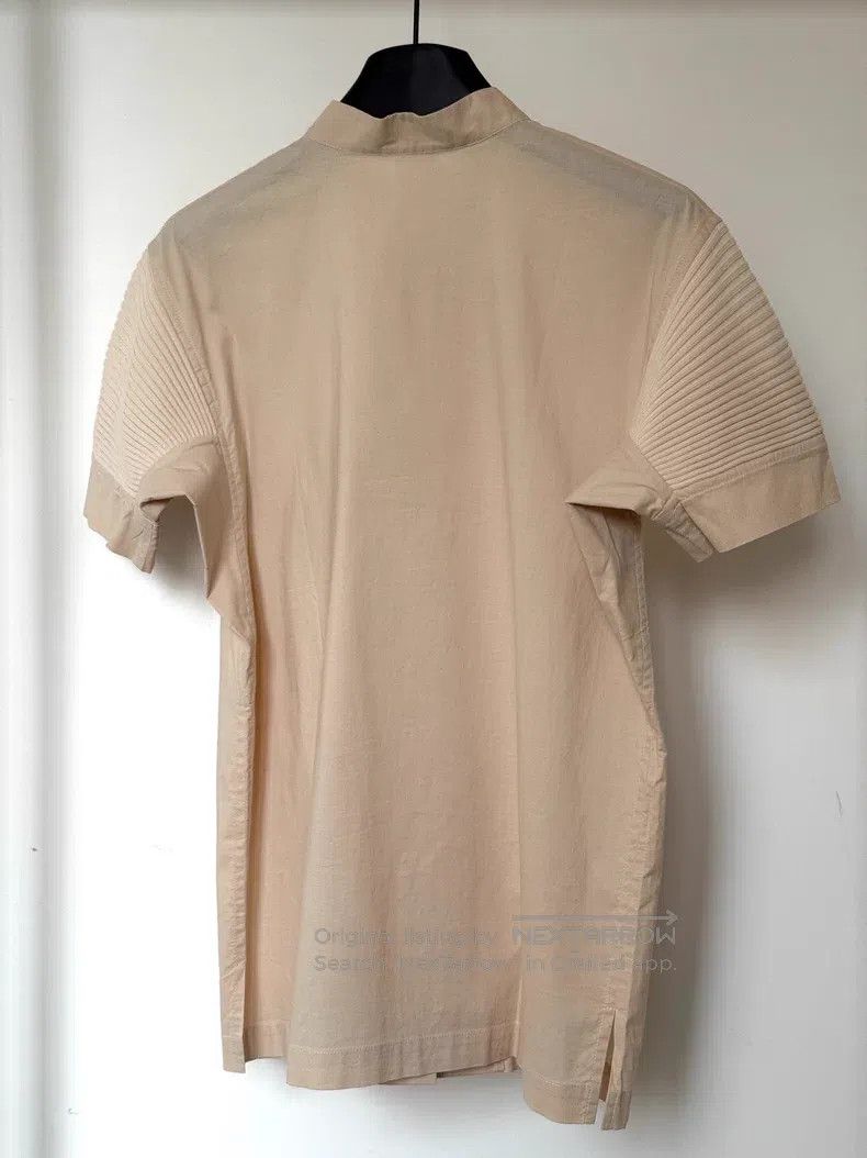 Issey Miyake Issey Miyake Knitted Patchwork Short Sleeve Shirt Size US M / EU 48-50 / 2 - 6 Thumbnail