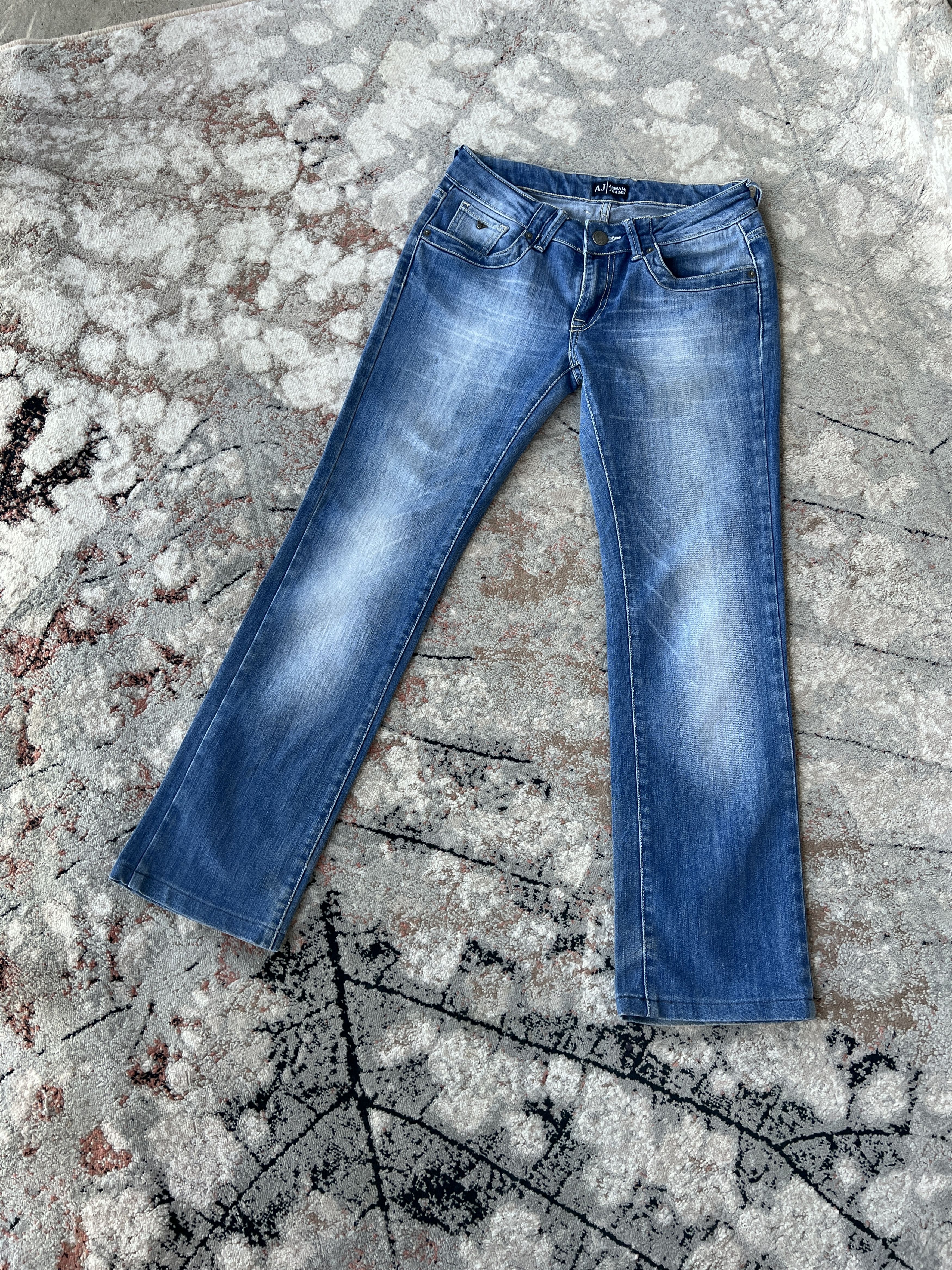 Armani Collezioni Armani Collezioni Jeans Metal Logo Size 31" - 1 Thumbnail