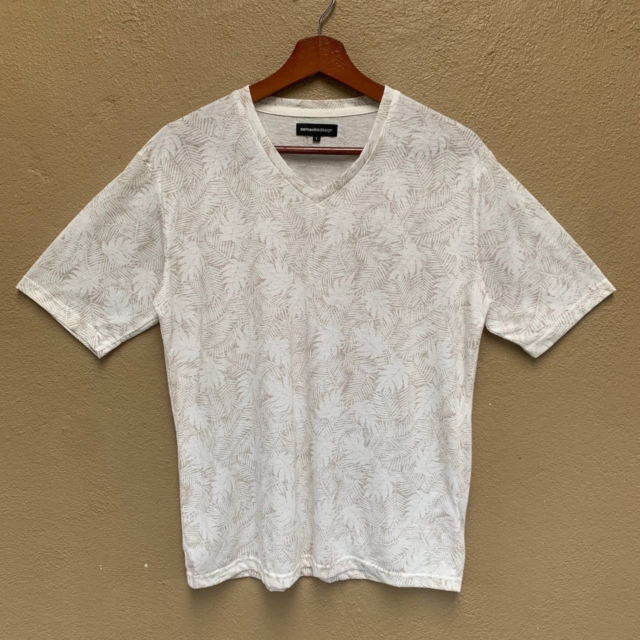Japanese Brand × Seditionaries × semanticdesign Semantic Design Japan V Neck Tshirt Size US M / EU 48-50 / 2 - 1 Thumbnail