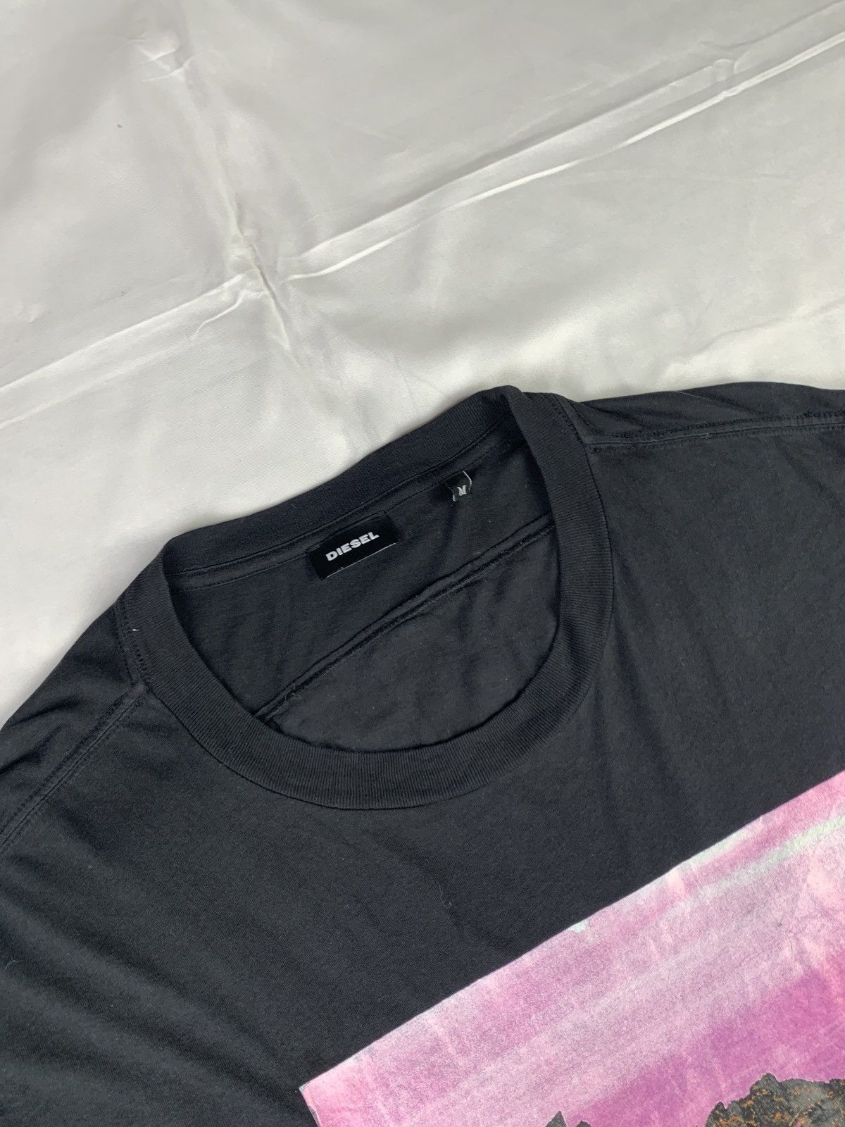 Diesel Diesel Spain Black Mega Canyon Graphic Runaway Tee Size US M / EU 48-50 / 2 - 7 Thumbnail