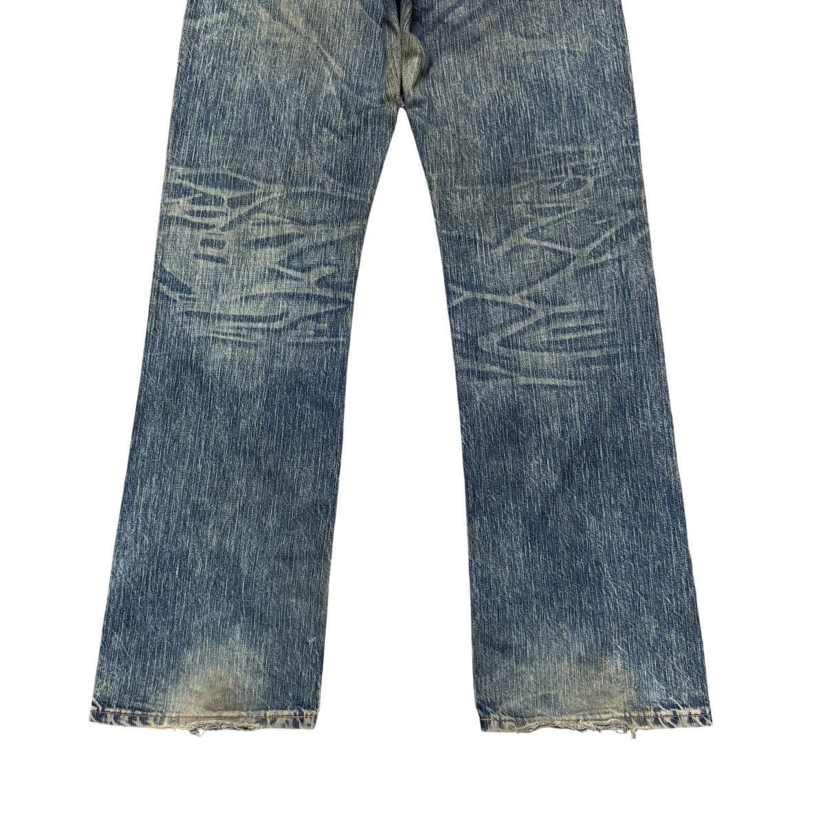 Edwin Vintage Edwin 503 Mudwash Denim Distressed Jeans Size US 31 - 14 Thumbnail