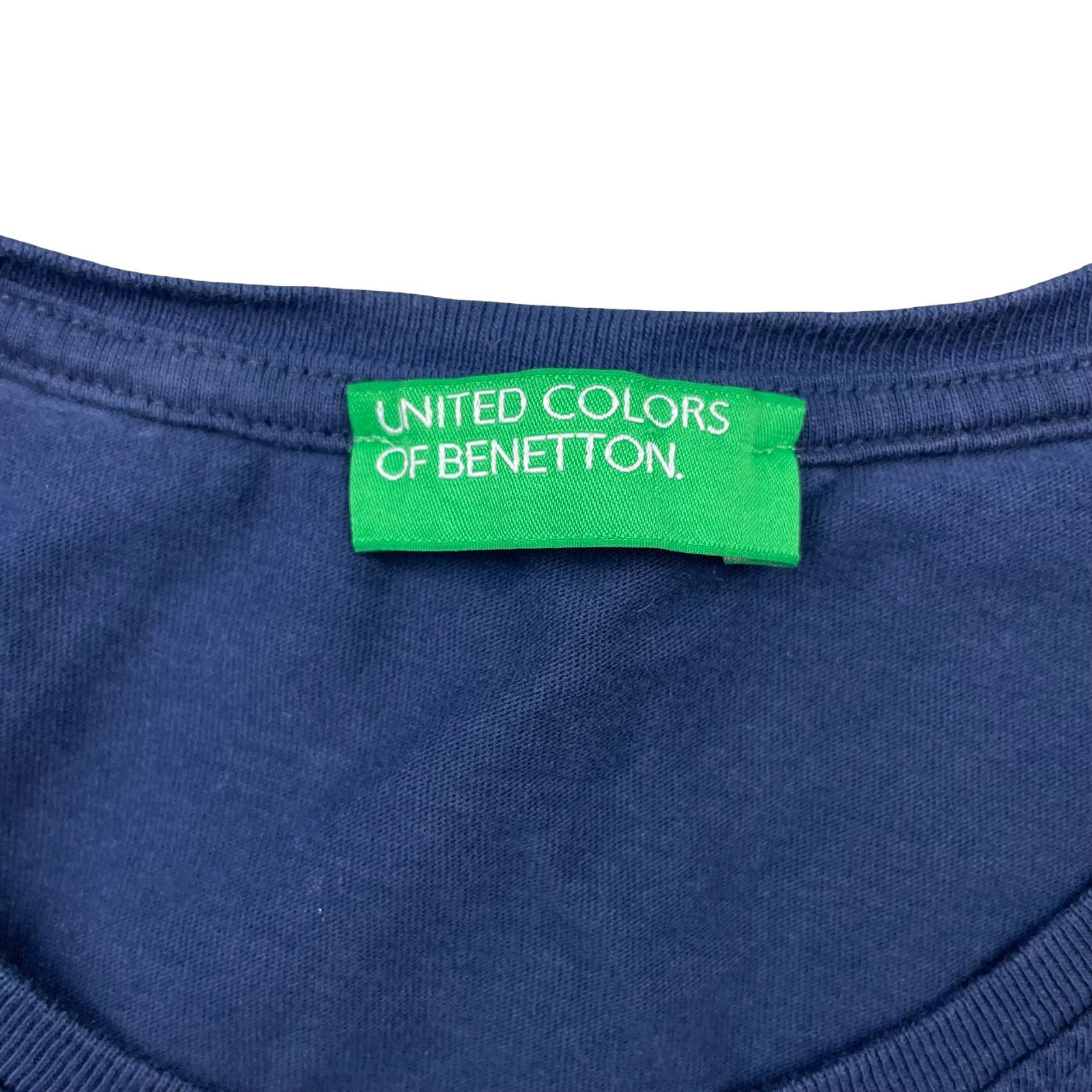 United Colors Of Benetton United Colors of Benetton Men’s "No Fear" S/S T-Shirt Navy B Size US M / EU 48-50 / 2 - 3 Thumbnail