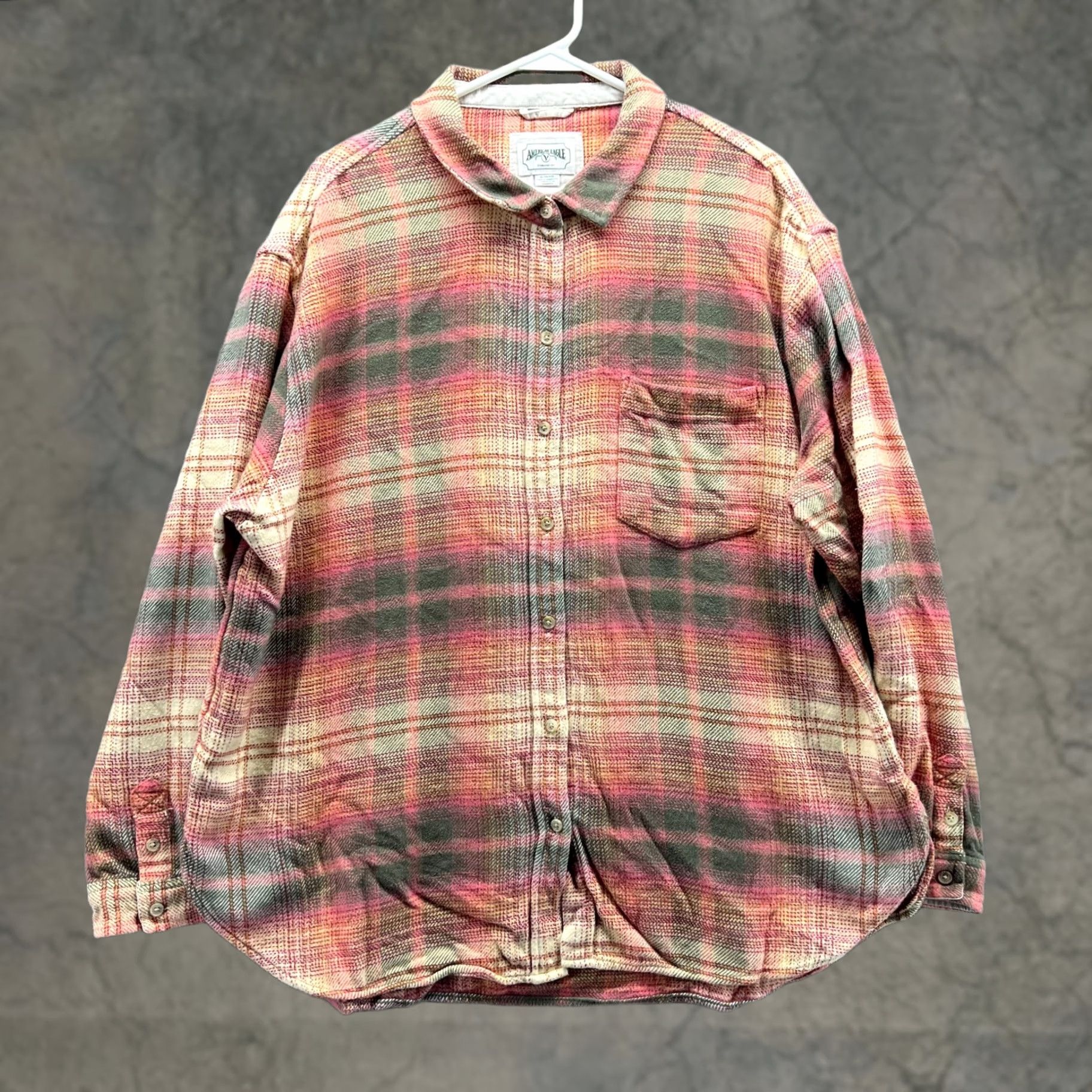American Eagle Outfitters American Eagle Shirt Extra Large Casual Plaid Preppy Vintage Men XL Size US XL / EU 56 / 4 - 1 Thumbnail