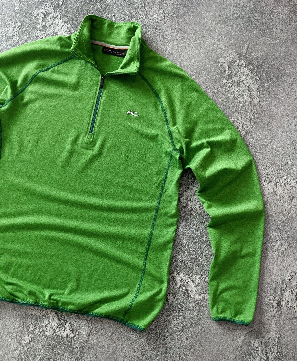 KJUS KJUS Trace Half-Zip Men’s Green Pullover Long Sleeve L Size Size US L / EU 52-54 / 3 - 2 Thumbnail