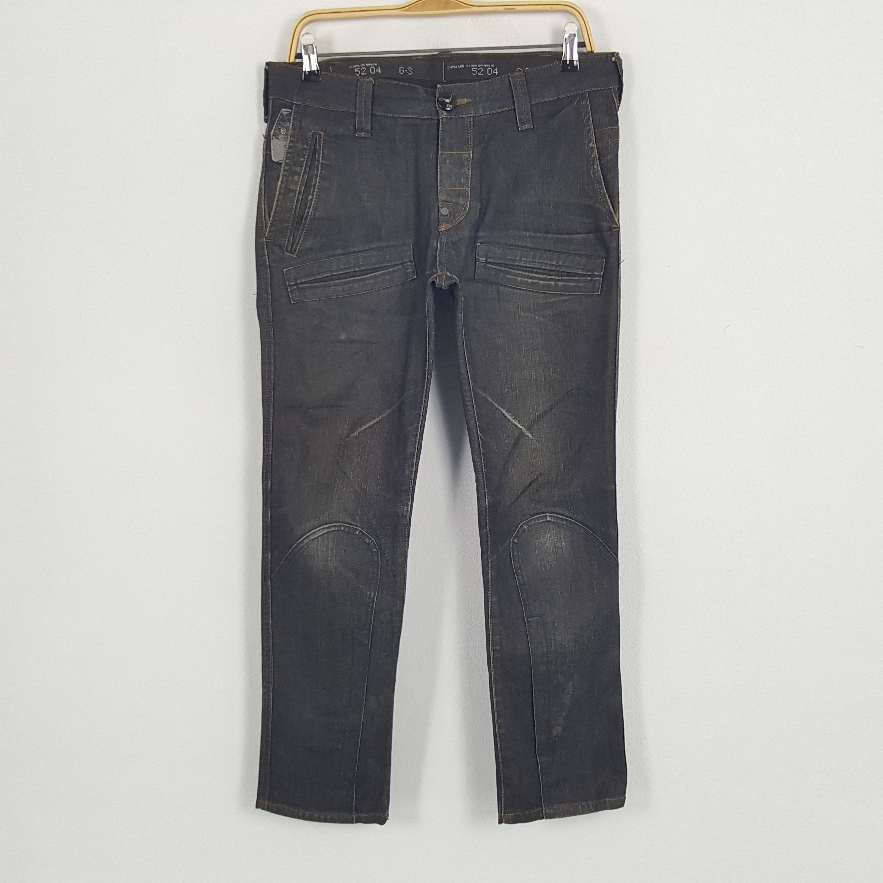 G-Star × Japanese Brand × Vintage Vintage G-Star Streetwear Denim Jeans Size US 32 / EU 48 - 1 Thumbnail