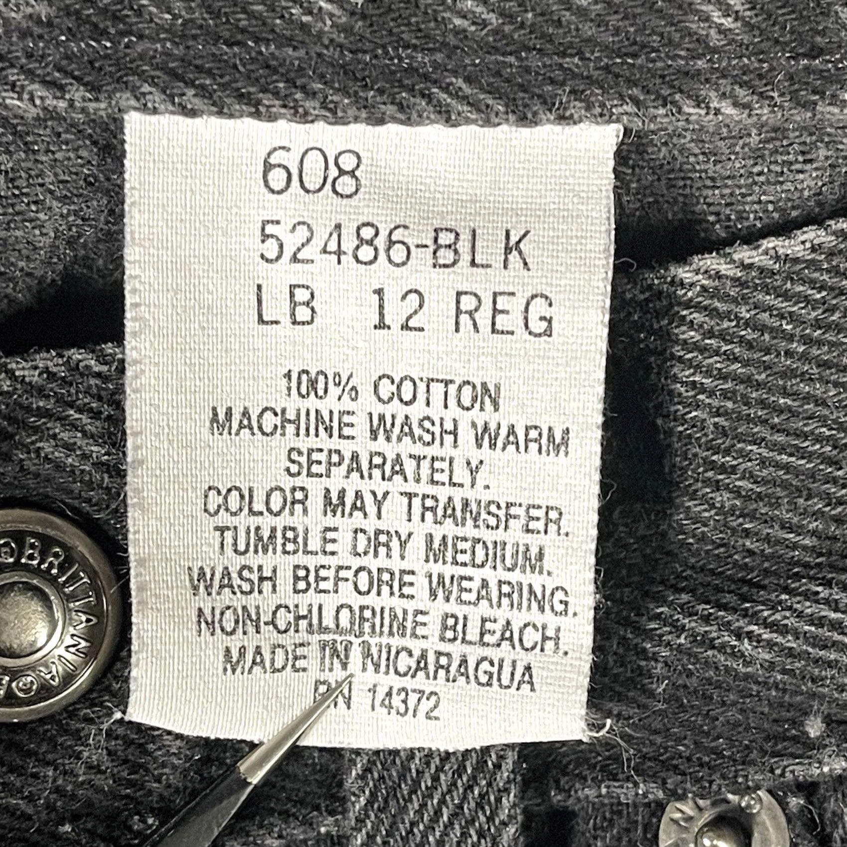 Vintage VINTAGE Brittania Jeans Size 12 Black Denim Mom Jeans 90s Size 34" / US 12 / IT 48 - 6 Thumbnail