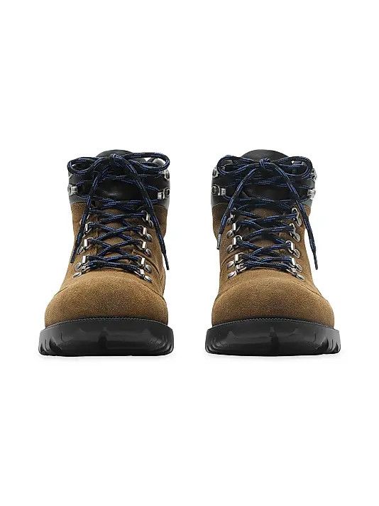Burberry os11x0226 Suede Moor Hiking Boots In Jute Size US 10 / EU 43 - 2 Thumbnail
