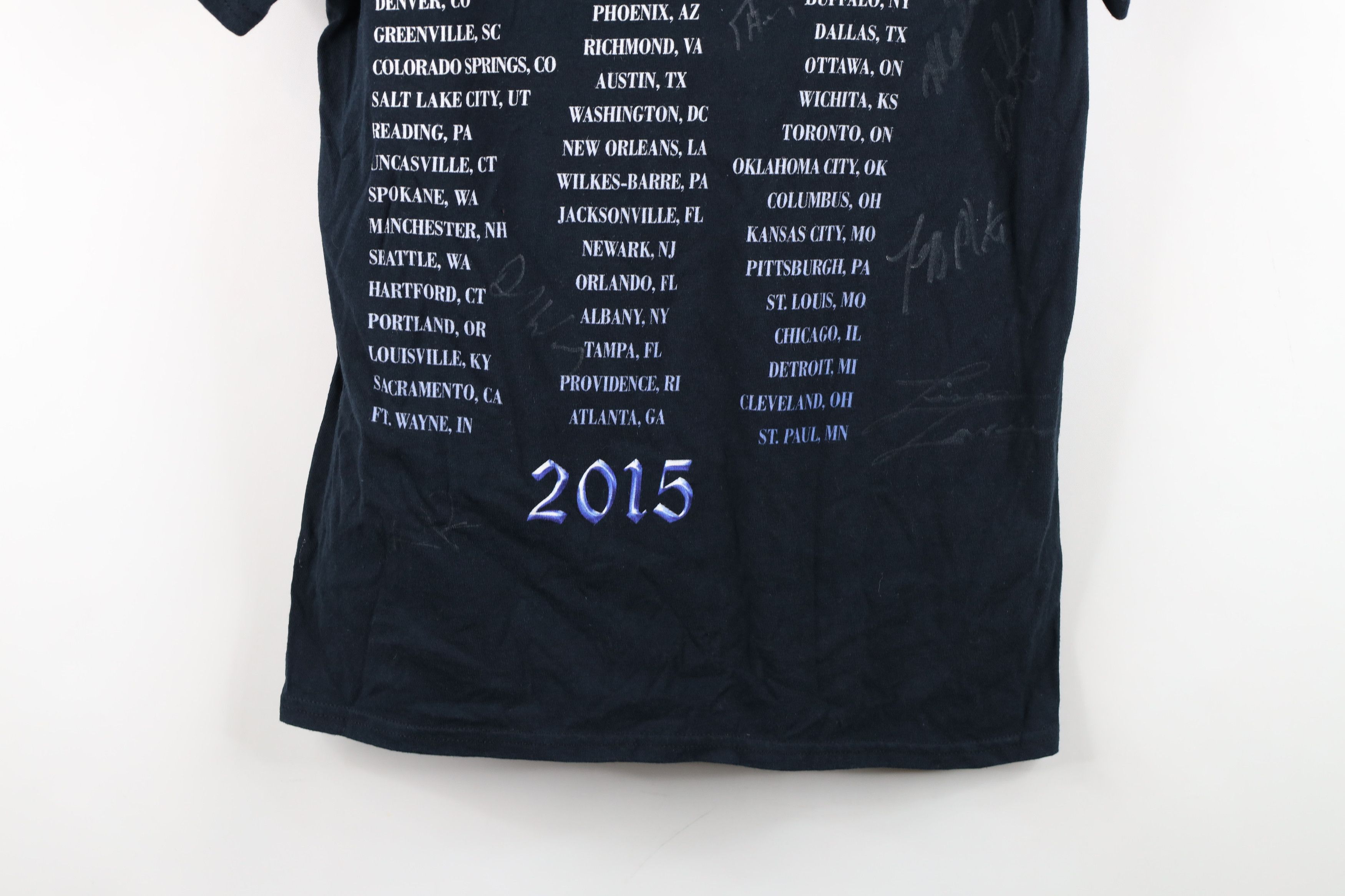Vintage Y2K 2015 Tour Trans Siberian Orchestra Band T-Shirt Black Size S / US 4 / IT 40 - 17 Thumbnail