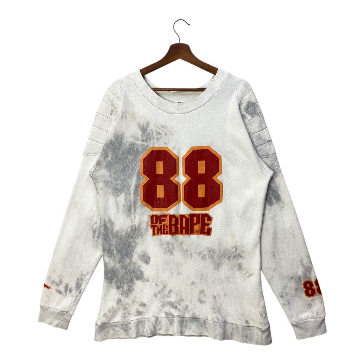 Bape × Vintage Vintage Bathing Ape 88 Sweatshirt Jumper Crewneck Size Large Size US L / EU 52-54 / 3 - 1 Thumbnail