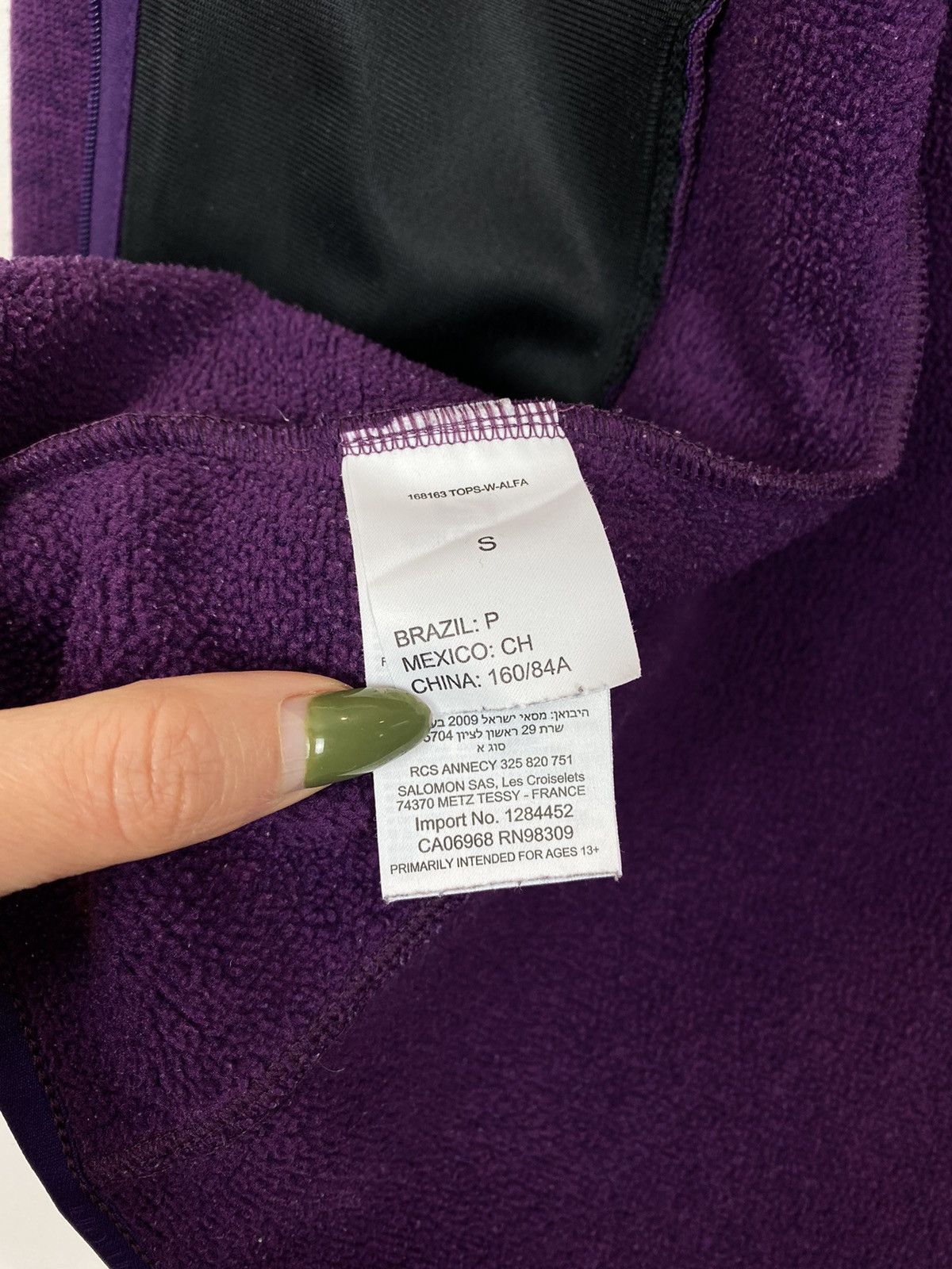 Salomon Salomon Women’s Advanced Skin Warm Fleece Hoodie Full Zip Size S / US 4 / IT 40 - 9 Thumbnail