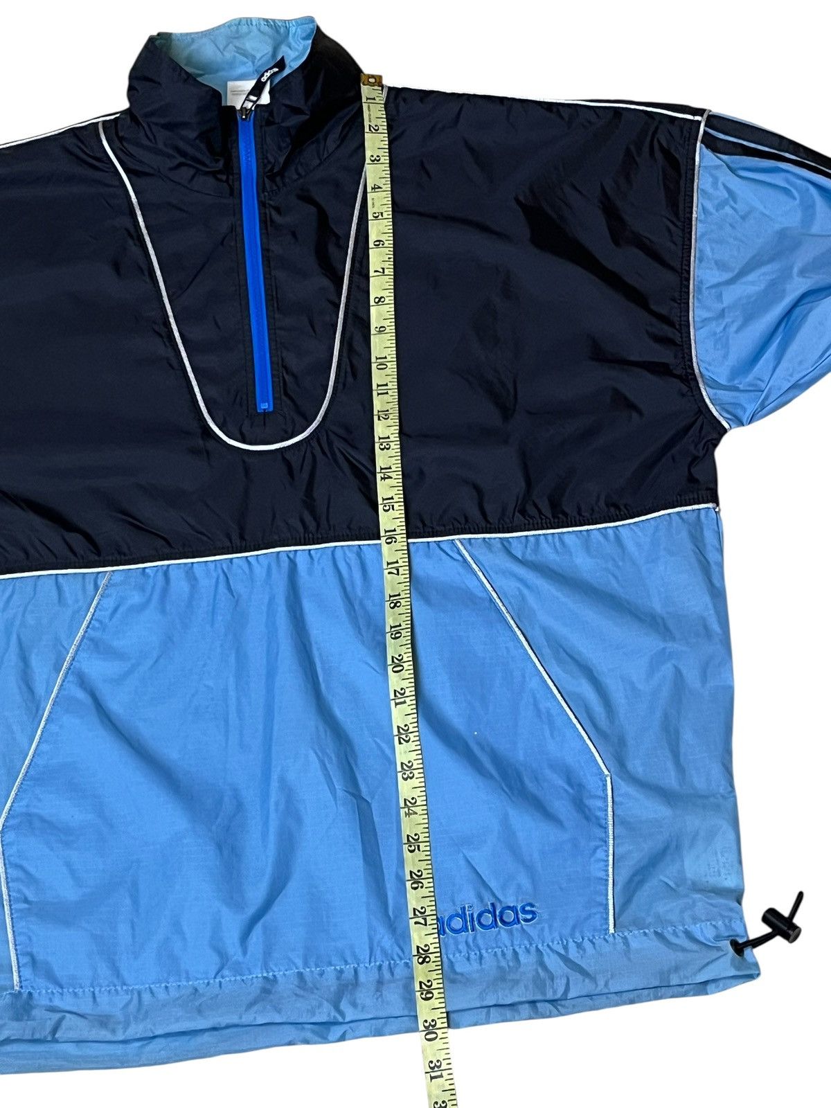 Adidas Grail🔥Vintage 90s ADIDAS DESCENTE 1/2 zipper windbreaker Size US L / EU 52-54 / 3 - 14 Thumbnail
