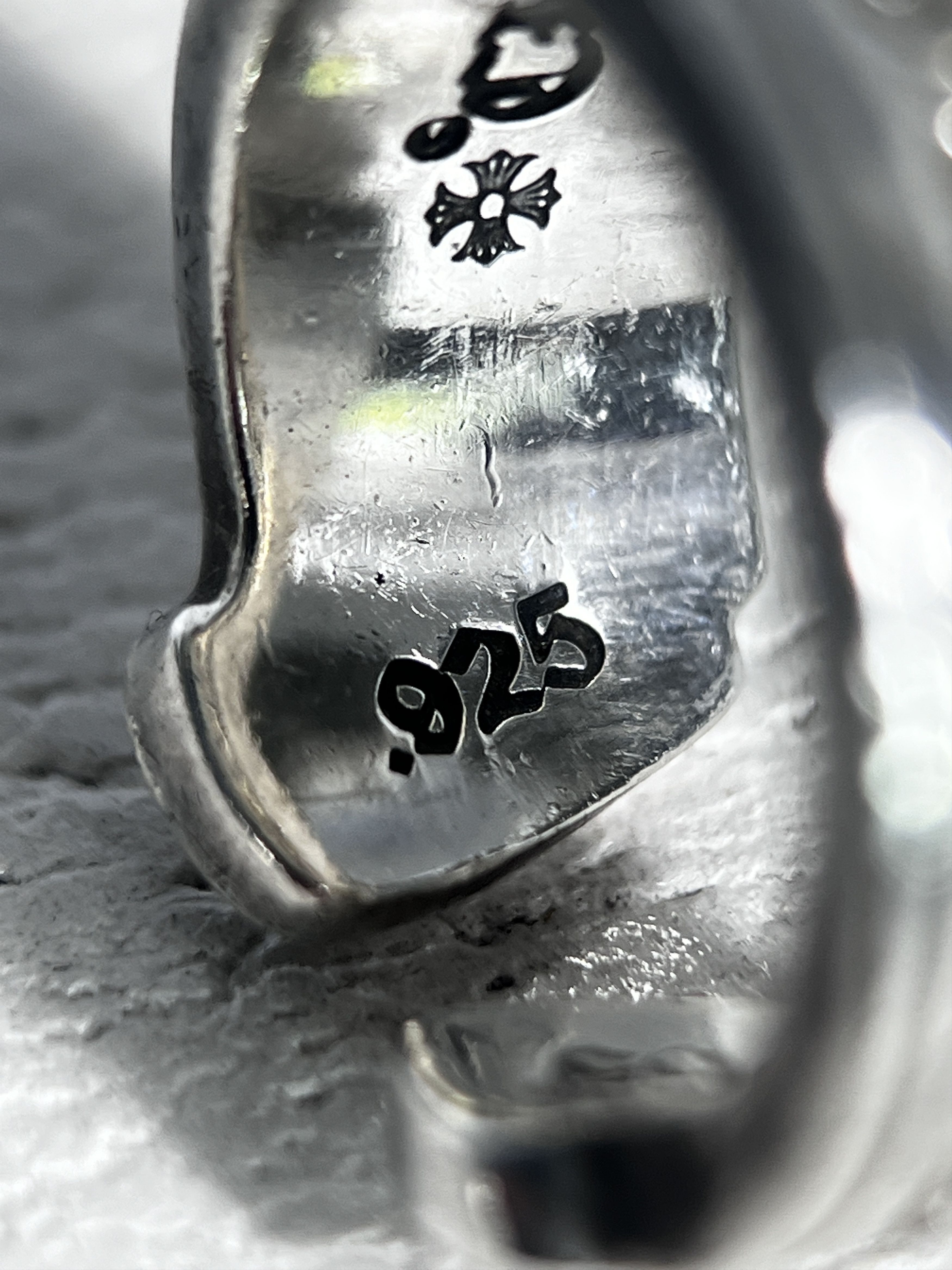 Chrome Hearts Chrome Hearts Scroll Band Ring 925 Sterling Silver Size 7.5 Size ONE SIZE - 16 Thumbnail