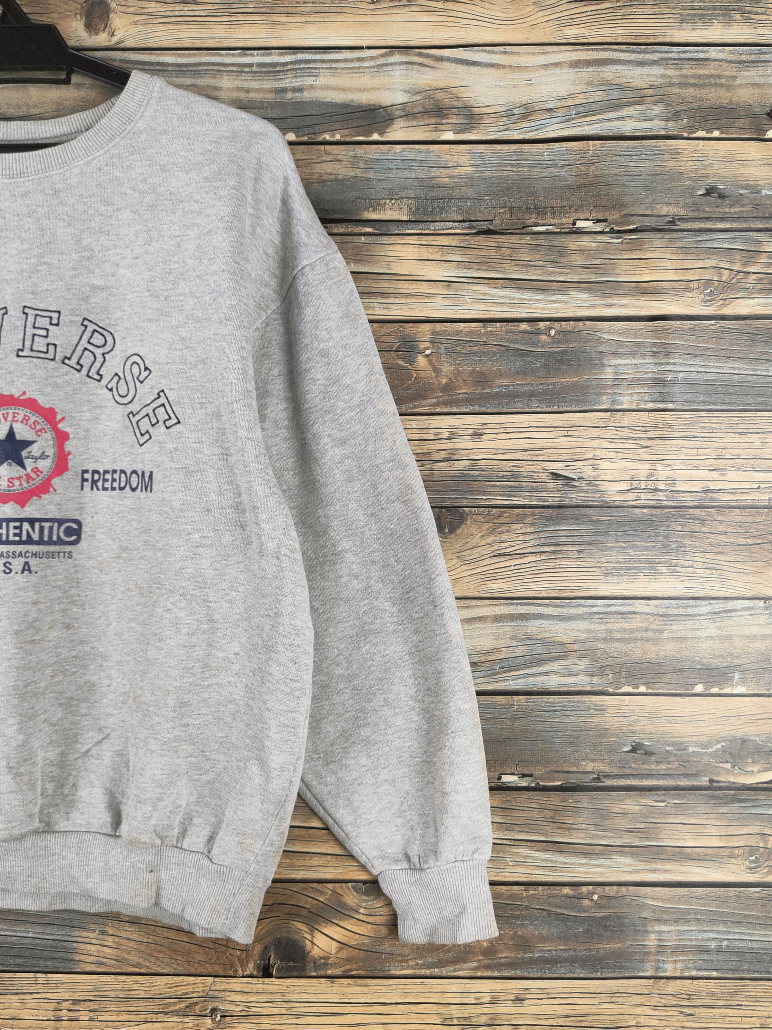 Converse Converse vintage Gray Sweatshirts #S2867 Size US M / EU 48-50 / 2 - 6 Thumbnail