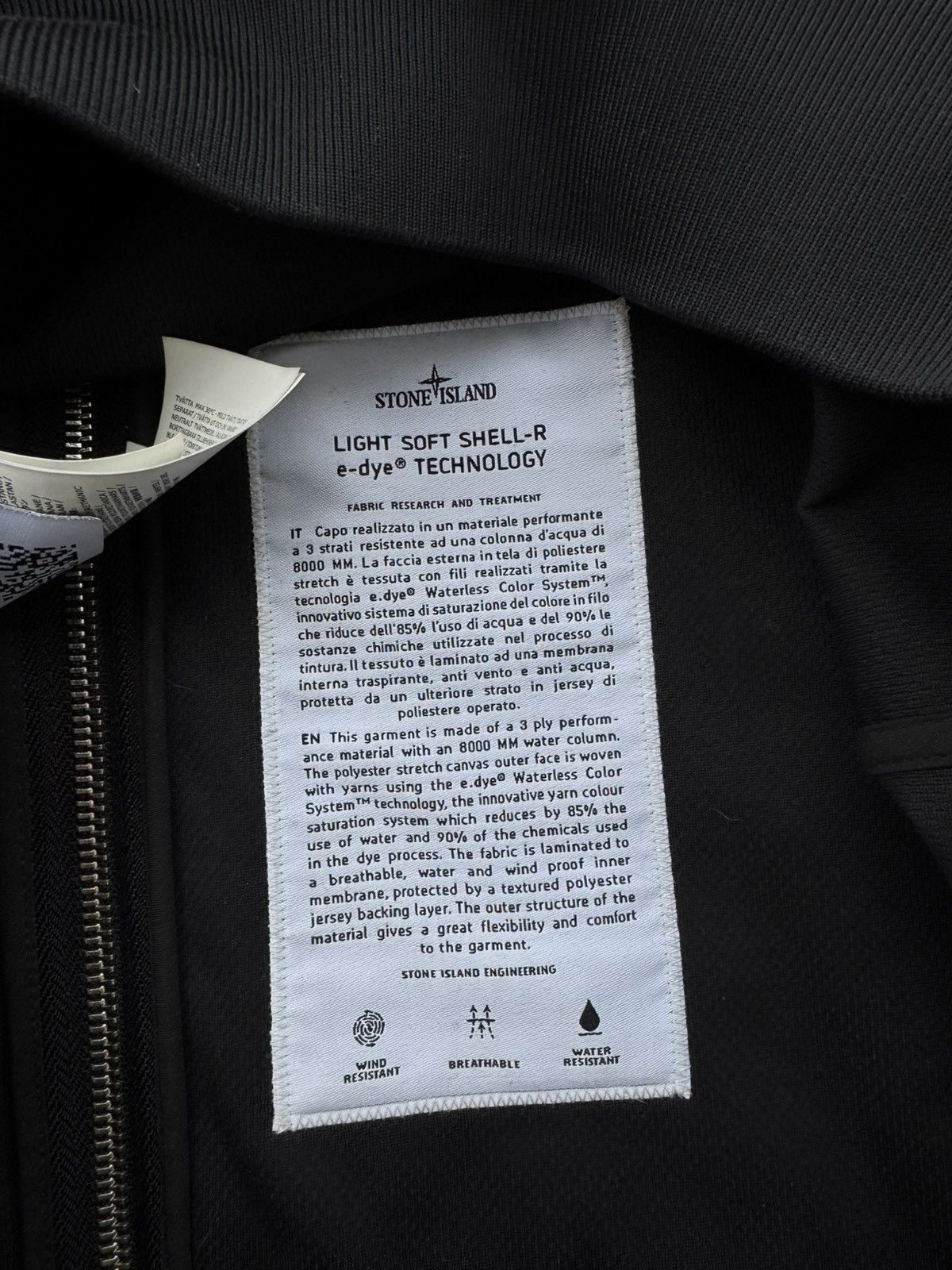 Japanese Brand × Stone Island Stone Island Light Soft Shell-R Jacket Size US L / EU 52-54 / 3 - 6 Thumbnail