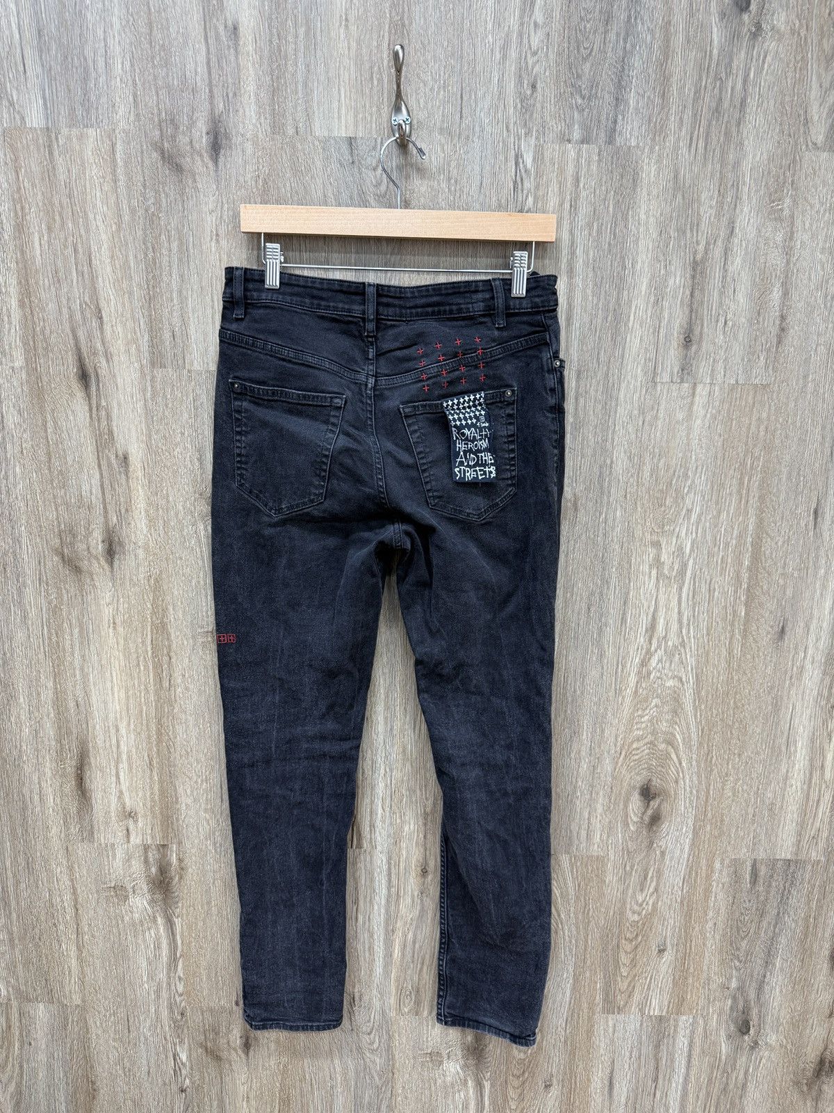 Ksubi Ksubi Black Denim Jeans Size US 30 / EU 46 - 4 Thumbnail