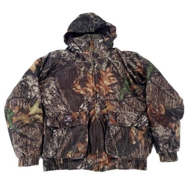 Woolrich Woolen Mills Woolrich Camo Reversible Insulated Jacket Mens Size Medium Size US M / EU 48-50 / 2 - 1 Thumbnail