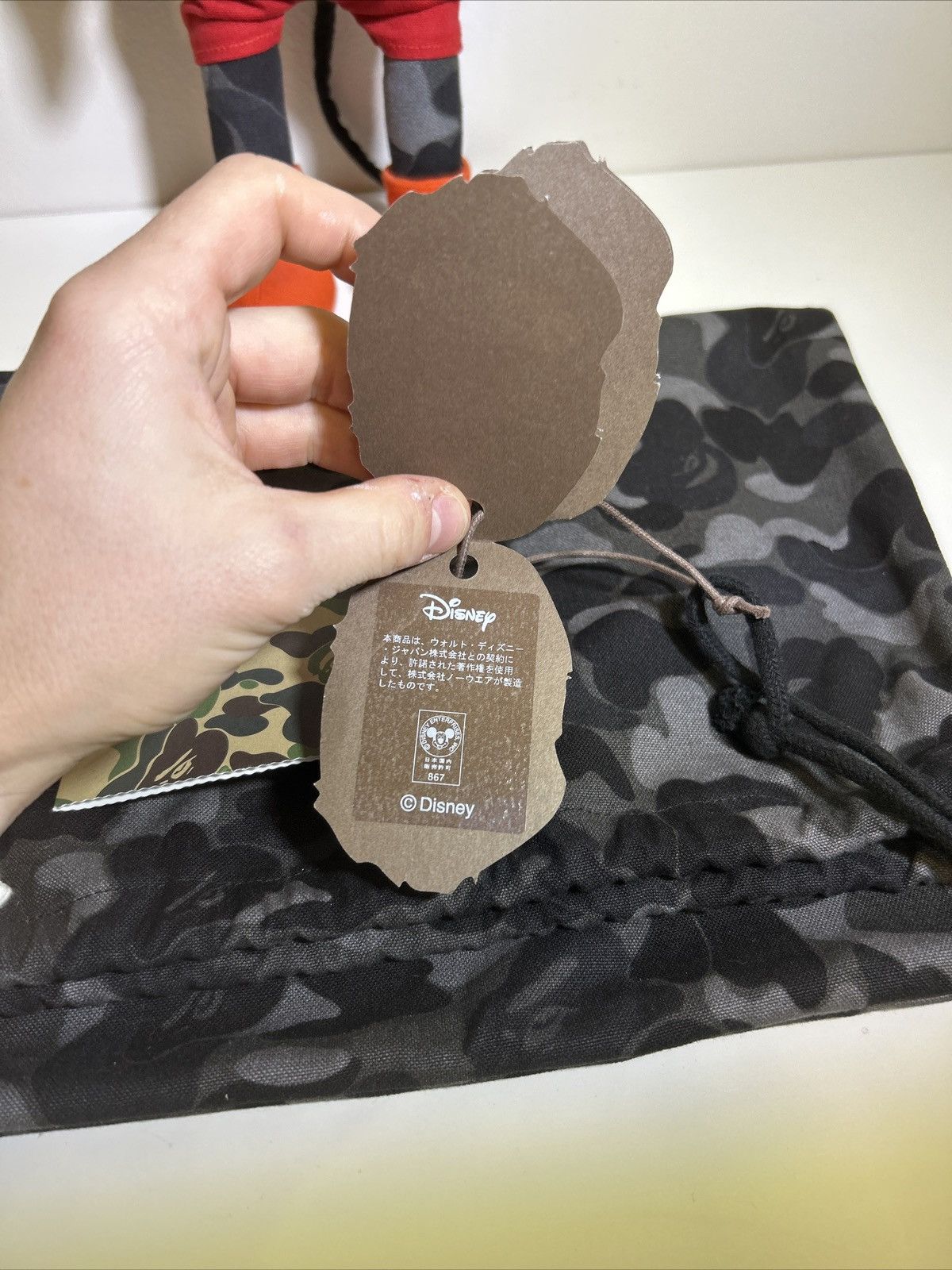 Bape 2008 BAPE X TOKYO DISNEY WORLD EXCLUSIVE MICKEY MOUSE PLUSH Size ONE SIZE - 4 Thumbnail