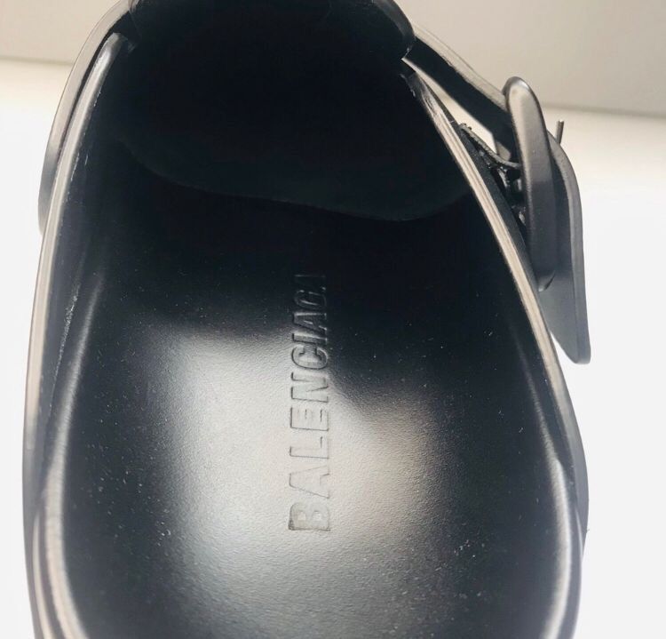 Balenciaga Balenciaga Women’s SUNDAY MULE ISunday Mule black matte calf Size US 6.5 / IT 36.5 - 13 Thumbnail
