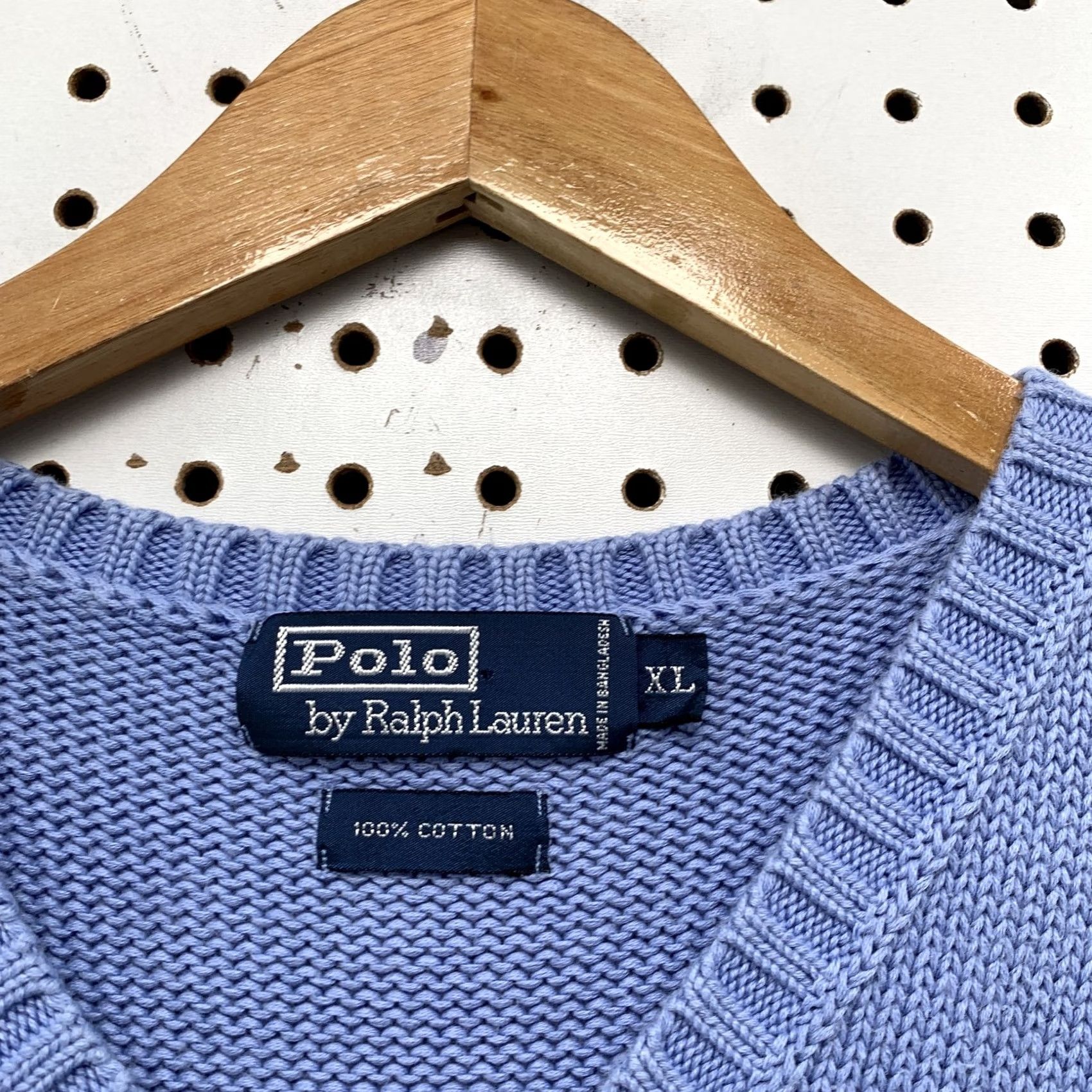 Polo Ralph Lauren Polo by Ralph Lauren Vest Sweater XL Blue Sleeveless V Neck Mens Size US L / EU 52-54 / 3 - 2 Thumbnail