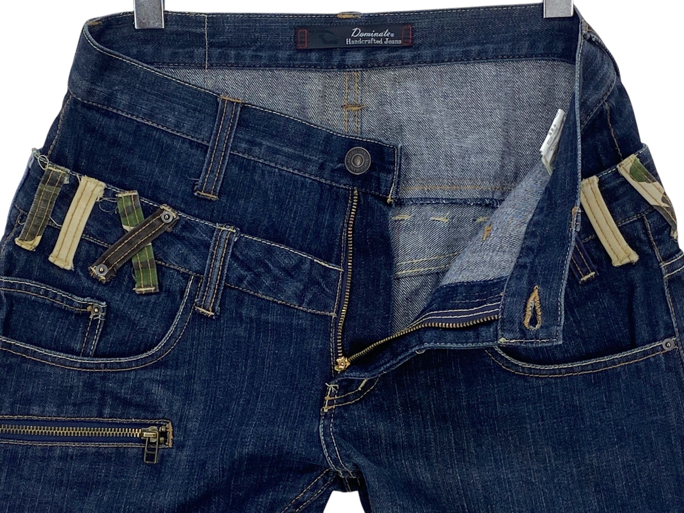 Other Dominate Handcrafted Jeans Double Waist Distressed Jeans Size US 32 / EU 48 - 7 Thumbnail