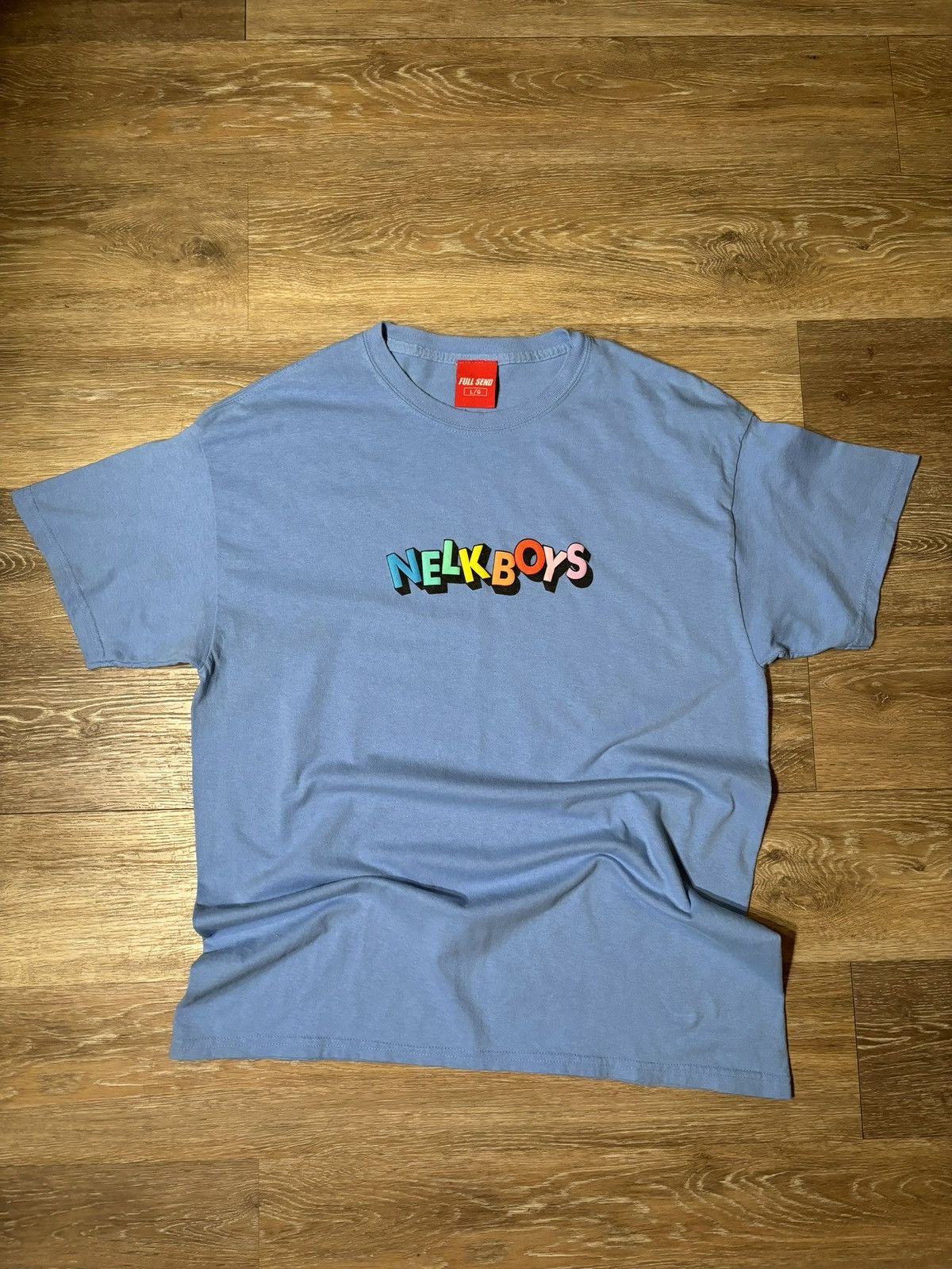 Full Send Full Send Block Letter Tee Size US L / EU 52-54 / 3 - 1 Thumbnail