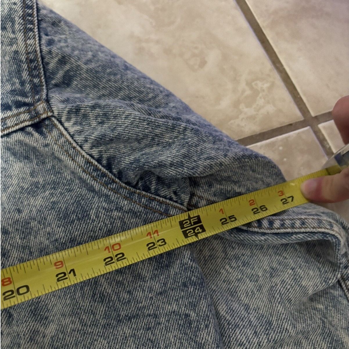Levi's Vintage 1980s Levi’s Trucker Jacket - Patches, Harley Cross Size US L / EU 52-54 / 3 - 10 Thumbnail