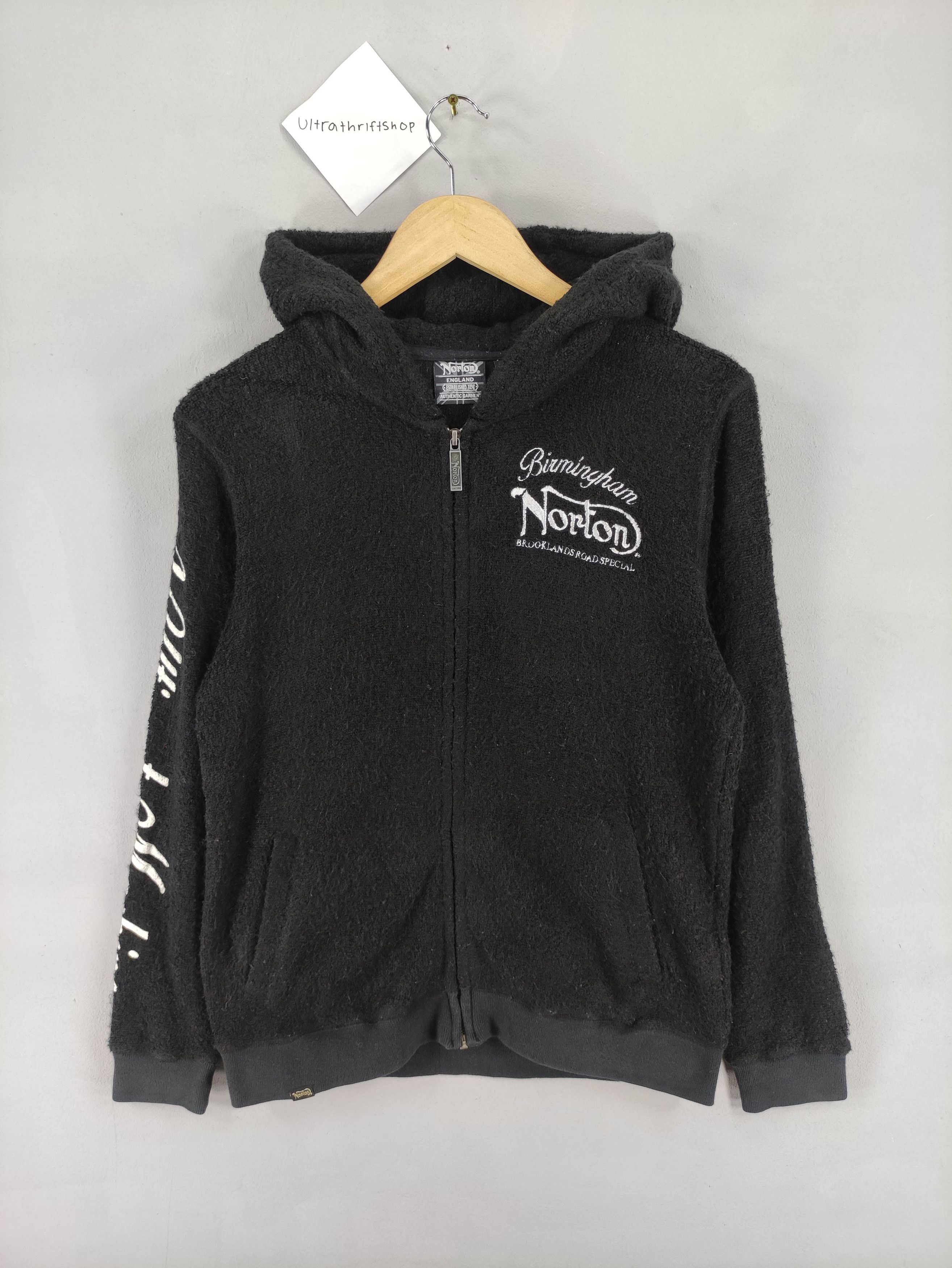 Norton Vinntage Norton Hoodie Sweater Zipper Size US M / EU 48-50 / 2 - 1 Thumbnail