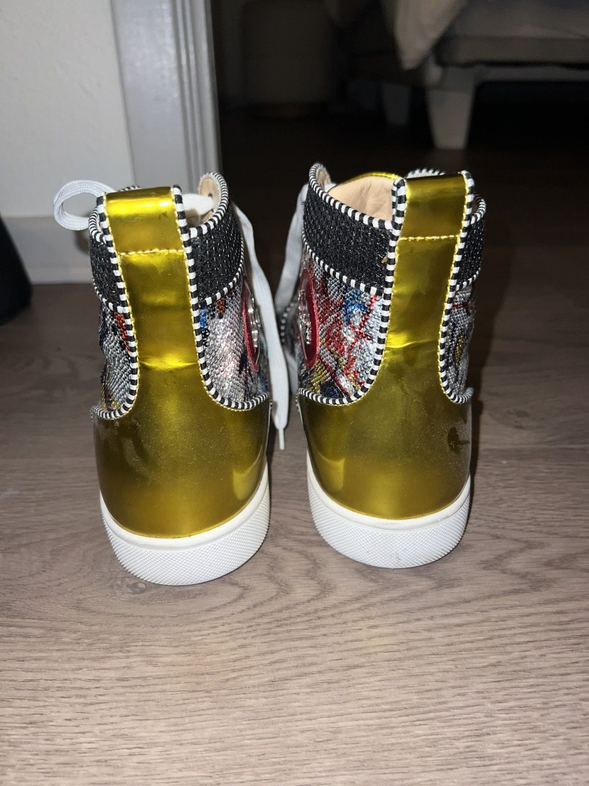 Christian Louboutin Christian Louboutin High Top Sneakers Size US 10 / EU 43 - 4 Thumbnail