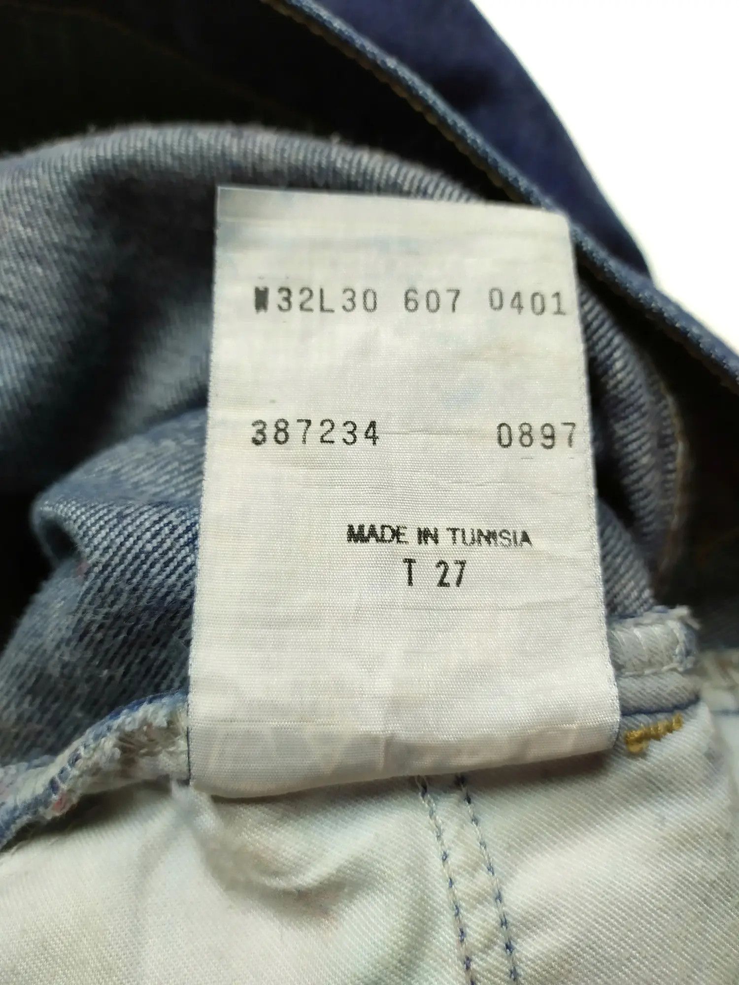 Levi's × Levi's Vintage Clothing Vintage Levis Orange tab Denim Jeans Size US 32 / EU 48 - 7 Thumbnail