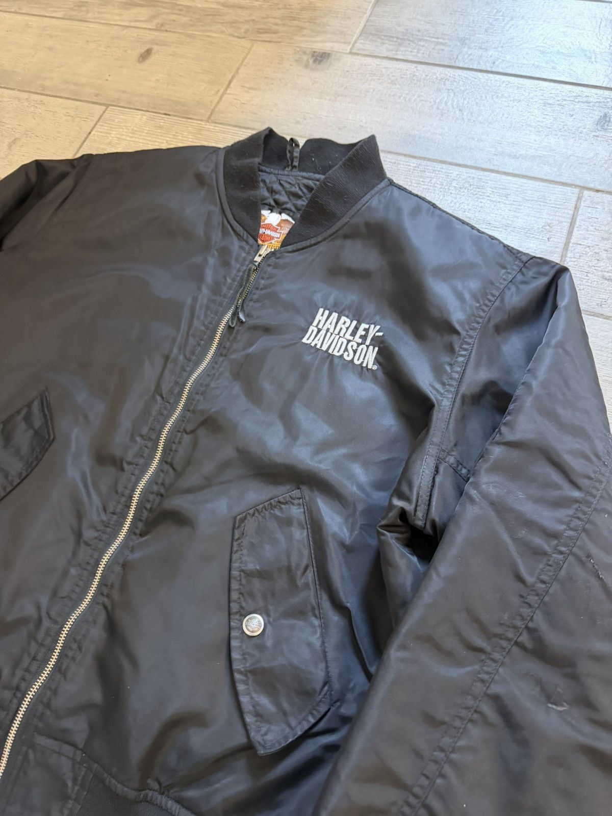 Harley Davidson Vintage Harley-Davidson bomber Size US L / EU 52-54 / 3 - 2 Thumbnail
