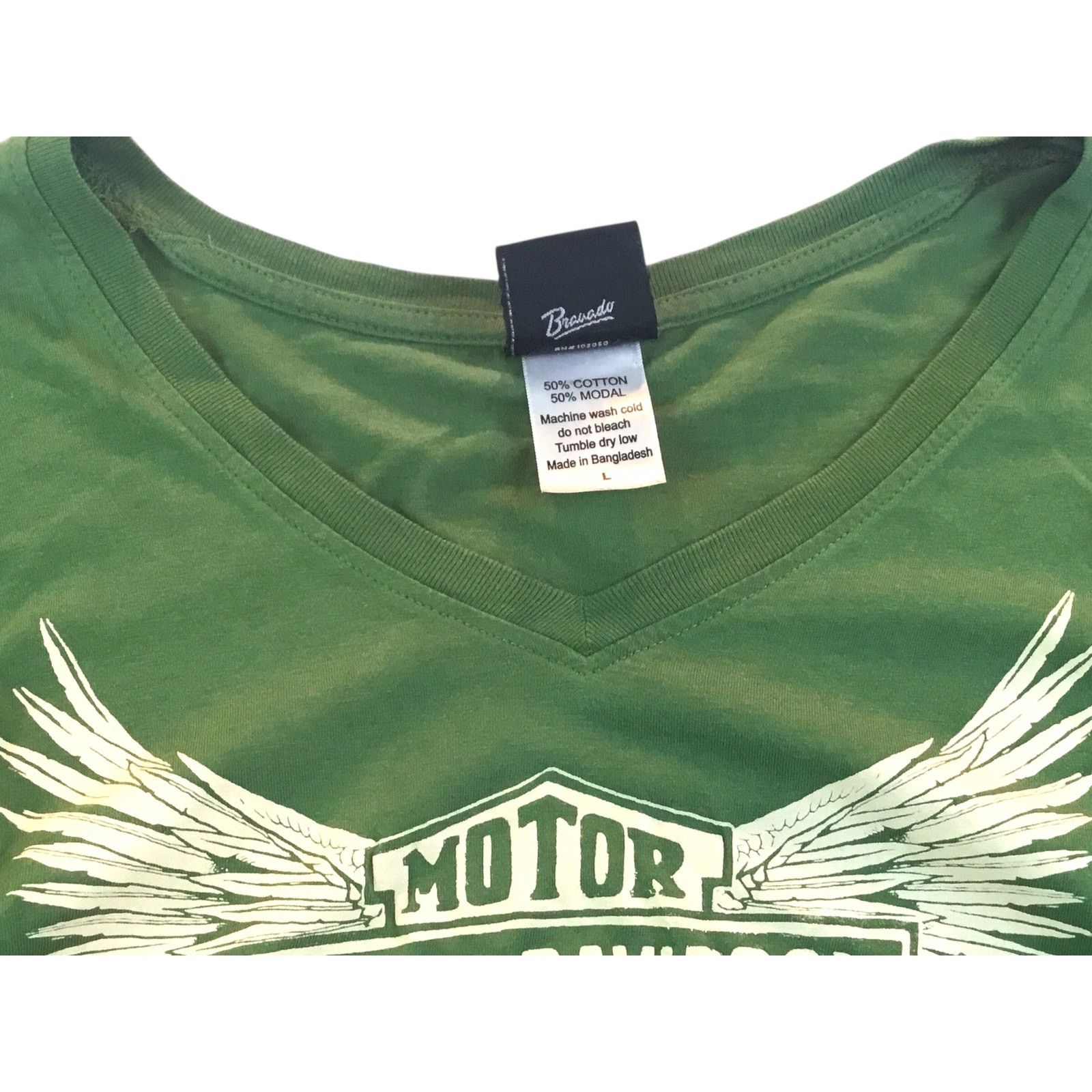 Harley Davidson Harley-Davidson Dover OH Women's V-Neck Long Sleeve Large Size L / US 10 / IT 46 - 4 Thumbnail