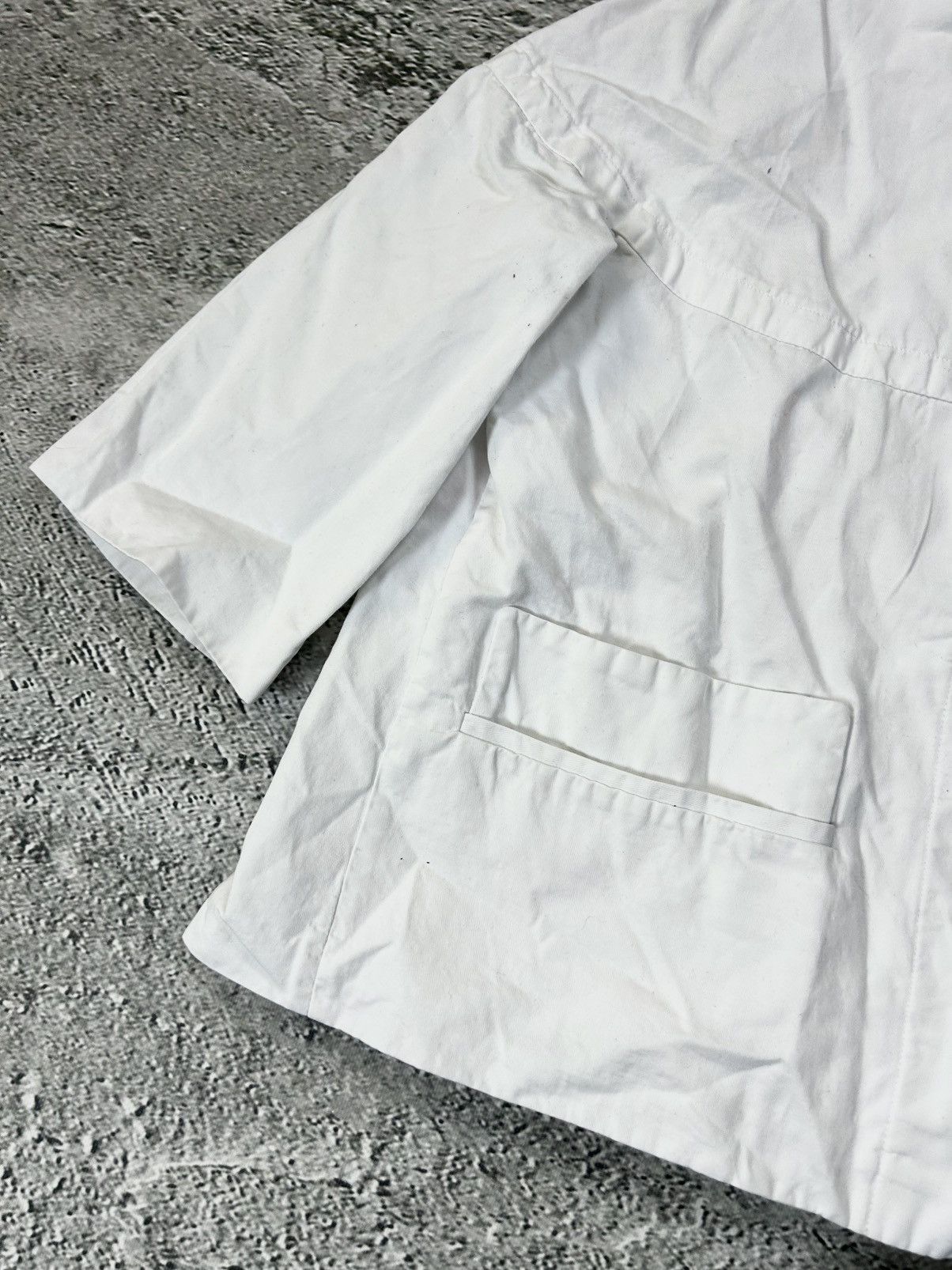 Marni Marni jacket white boxy fit button up Size M / US 6-8 / IT 42-44 - 3 Thumbnail