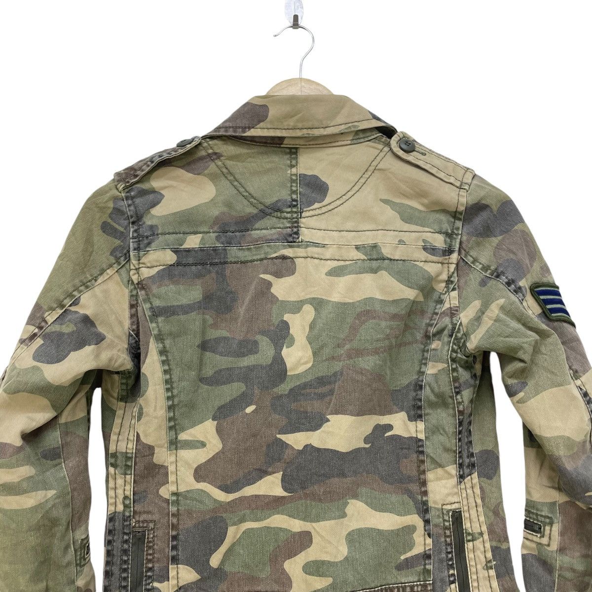 MOUSSY Japanese Brand Moussy Camo Filed Jacket Style Military Size M / US 6-8 / IT 42-44 - 7 Thumbnail