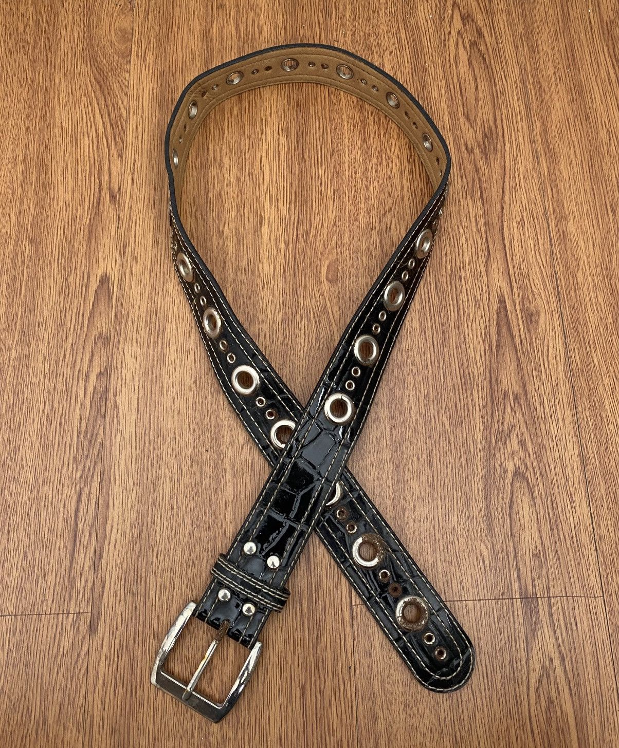 If Six Was Nine Black ringer belt Size ONE SIZE - 1 Thumbnail