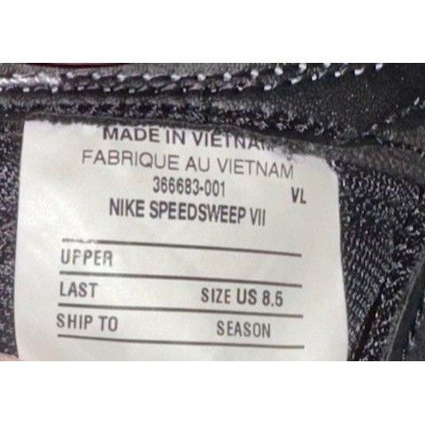 Nike Nike Speed Sweep VII Black White Wrestling Shoes 366684-001 Size US 8.5 / EU 41-42 - 3 Thumbnail