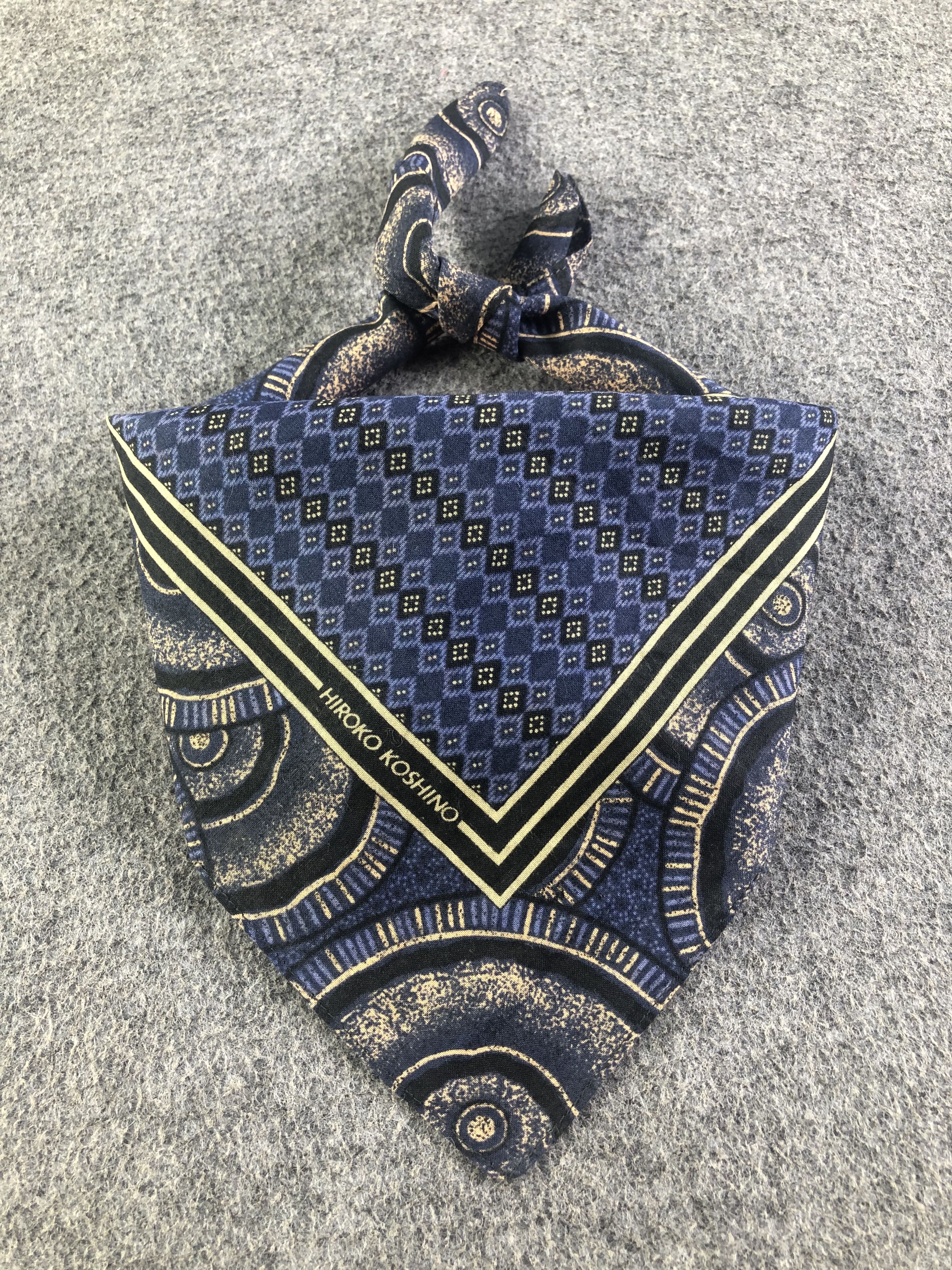 Hiroko Koshino Homme Hiroko Koshino Handkerchief / Bandana . Neckerchief C474 Size ONE SIZE - 1 Thumbnail