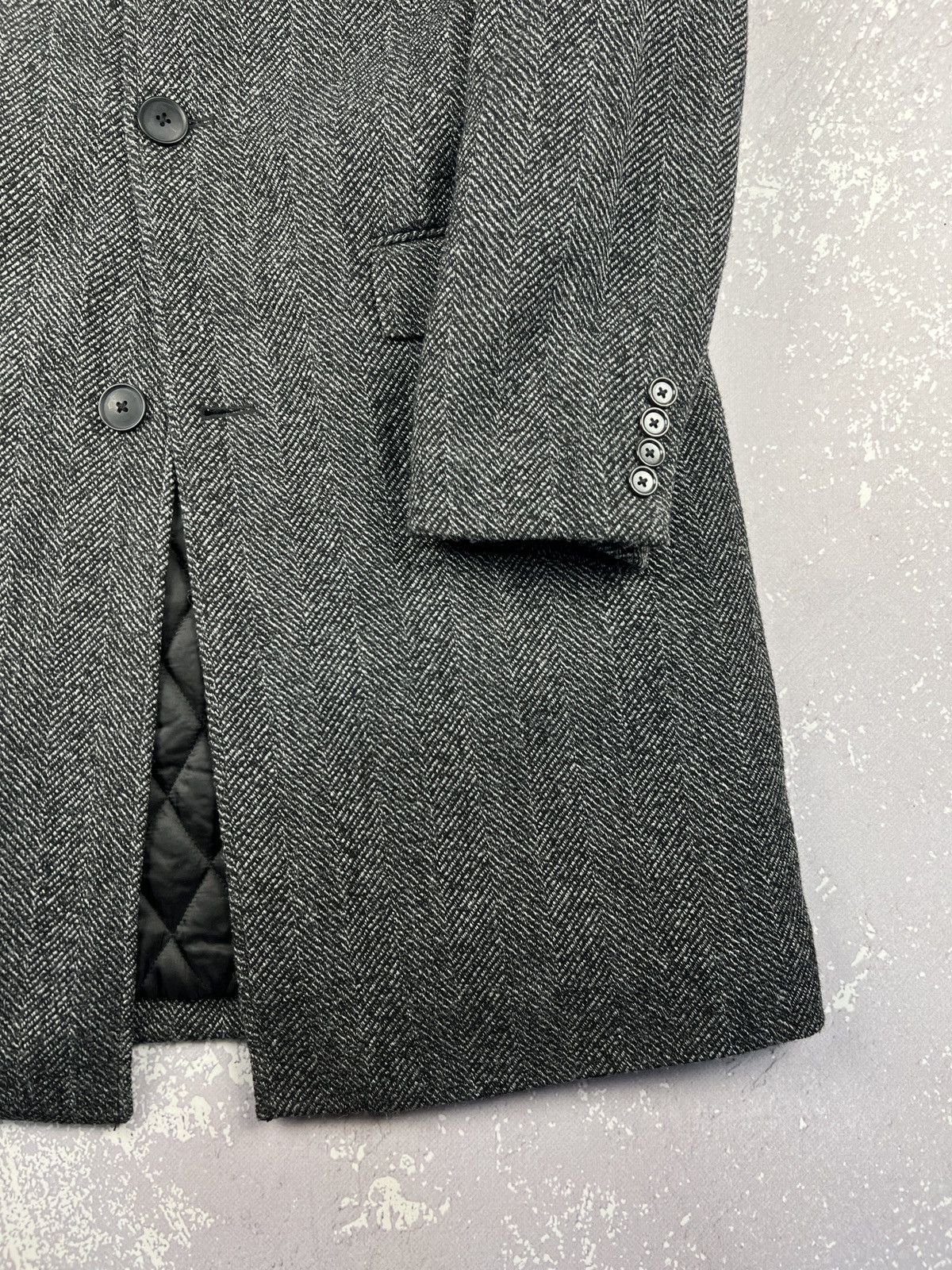 J.Crew J.Crew Ludlow Primaloft Eco Insulated Wool Coat Harringbone Size US M / EU 48-50 / 2 - 4 Thumbnail