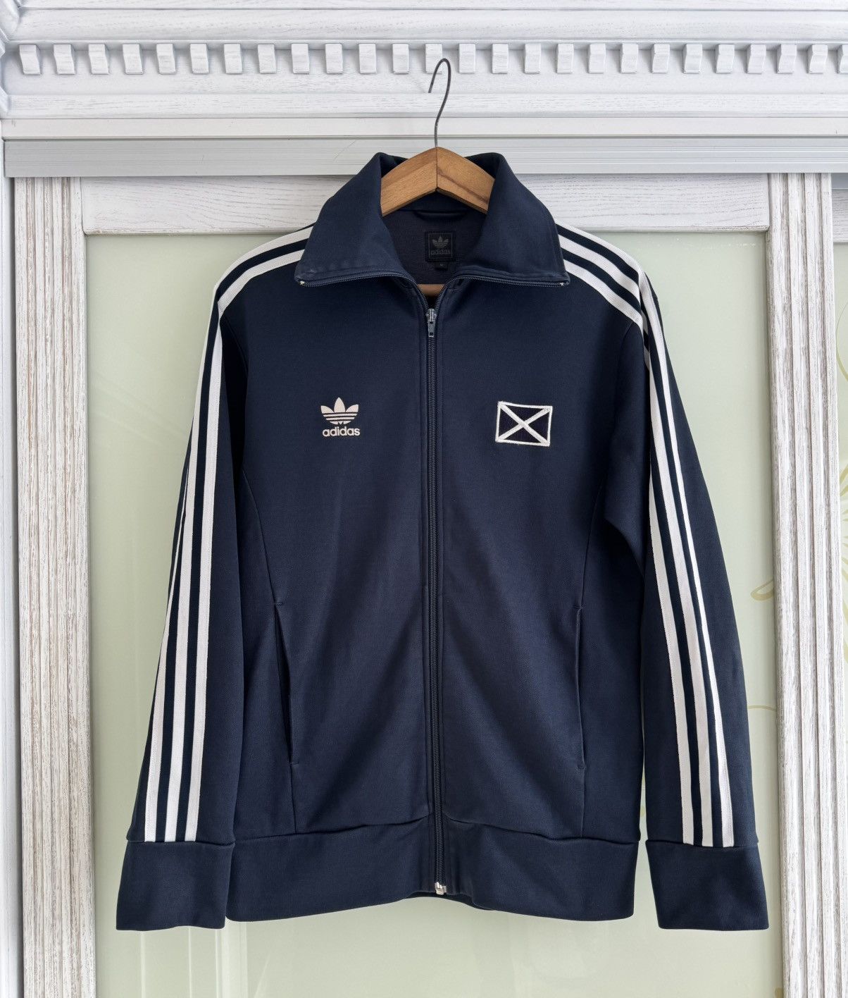 Adidas Vintage Adidas Originals Scotland Track Top Soccer Jacket Size US M / EU 48-50 / 2 - 1 Thumbnail