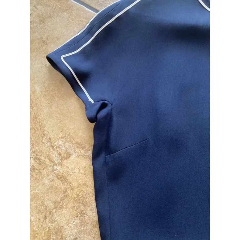 Loro Piana LORO PIANA Women's silk mid-length dress Size 26" / US 2 / IT 38 - 9 Thumbnail