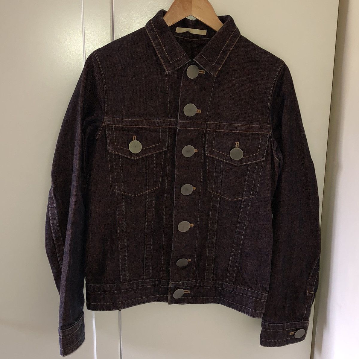 Beauty Beast beauty:beast Purple/orange denim jacket Size US M / EU 48-50 / 2 - 1 Thumbnail