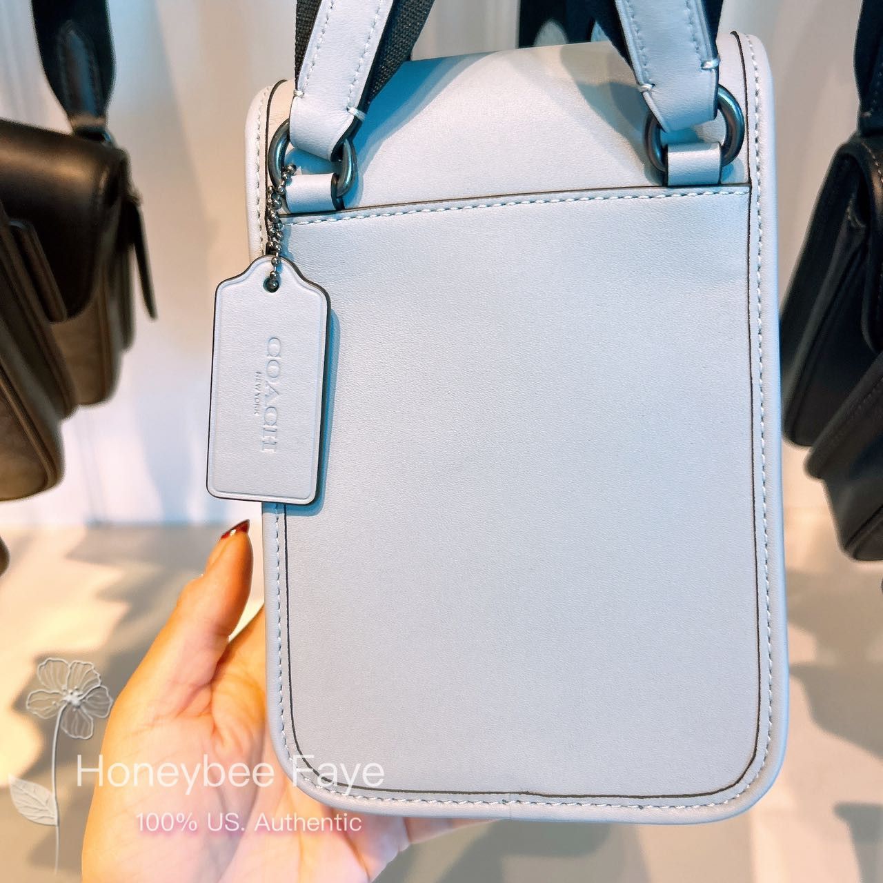 Coach Racer Phone Crossbody In Smooth Leather CT886 Size ONE SIZE - 4 Thumbnail