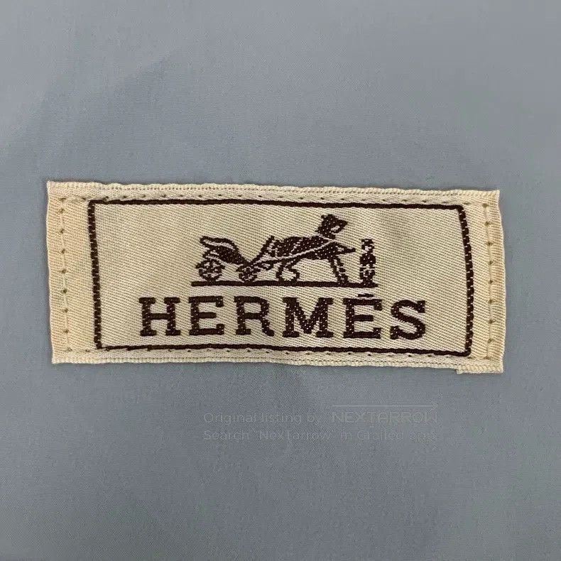 Hermes Hermes Light Blue Hooded Zip-Up Long Sleeve Jacket Coat Size US M / EU 48-50 / 2 - 5 Thumbnail