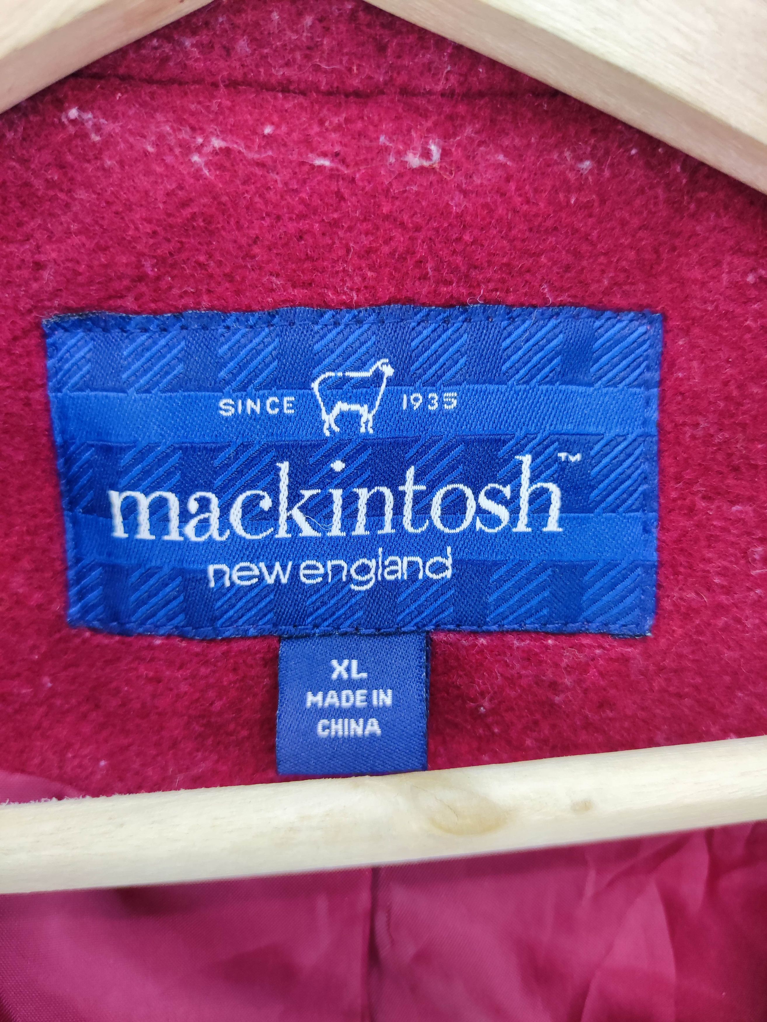 Mackintosh Vintage Mackintosh Wool Jacket Button Up Size L / US 10 / IT 46 - 2 Thumbnail
