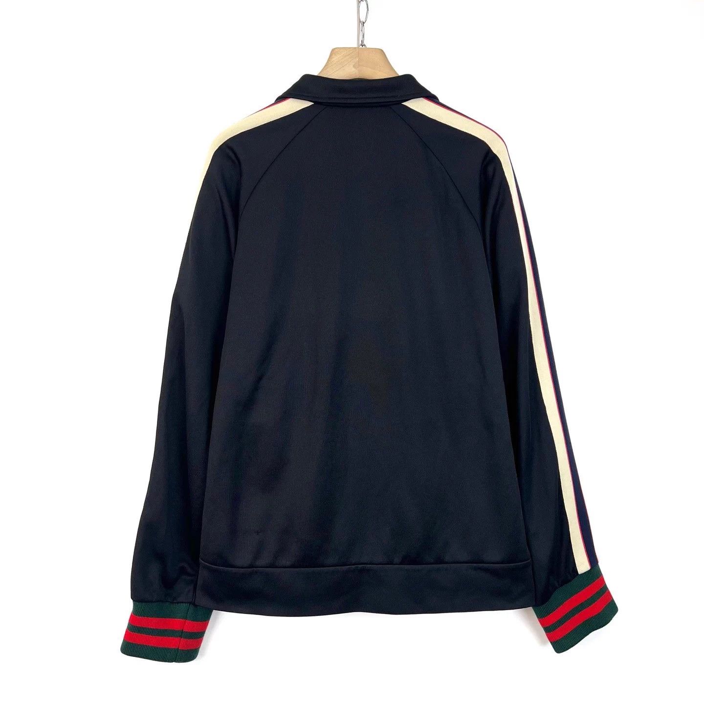 Gucci Gucci/Black school uniform jacket with side logo zipper Size US L / EU 52-54 / 3 - 2 Thumbnail